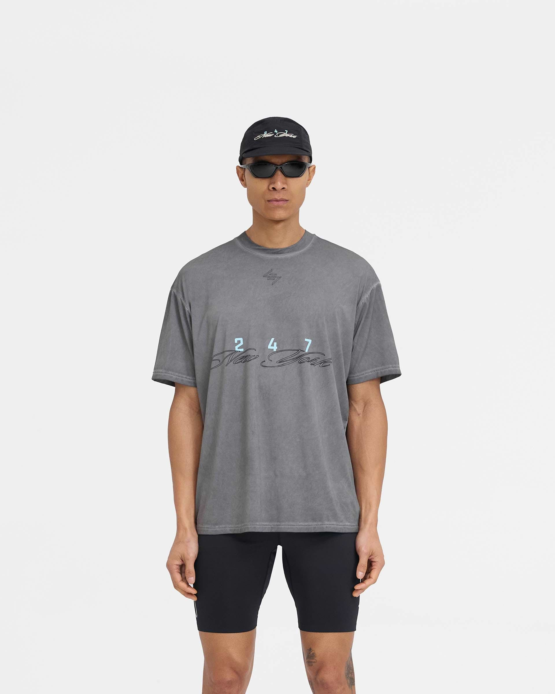 247 New York T-Shirt - Fumée