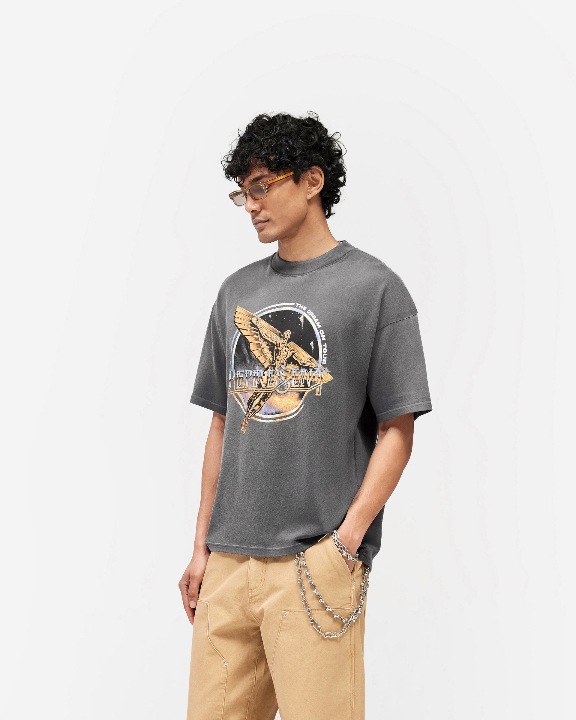 Golden Tour T-Shirt - Sun Fade Grey