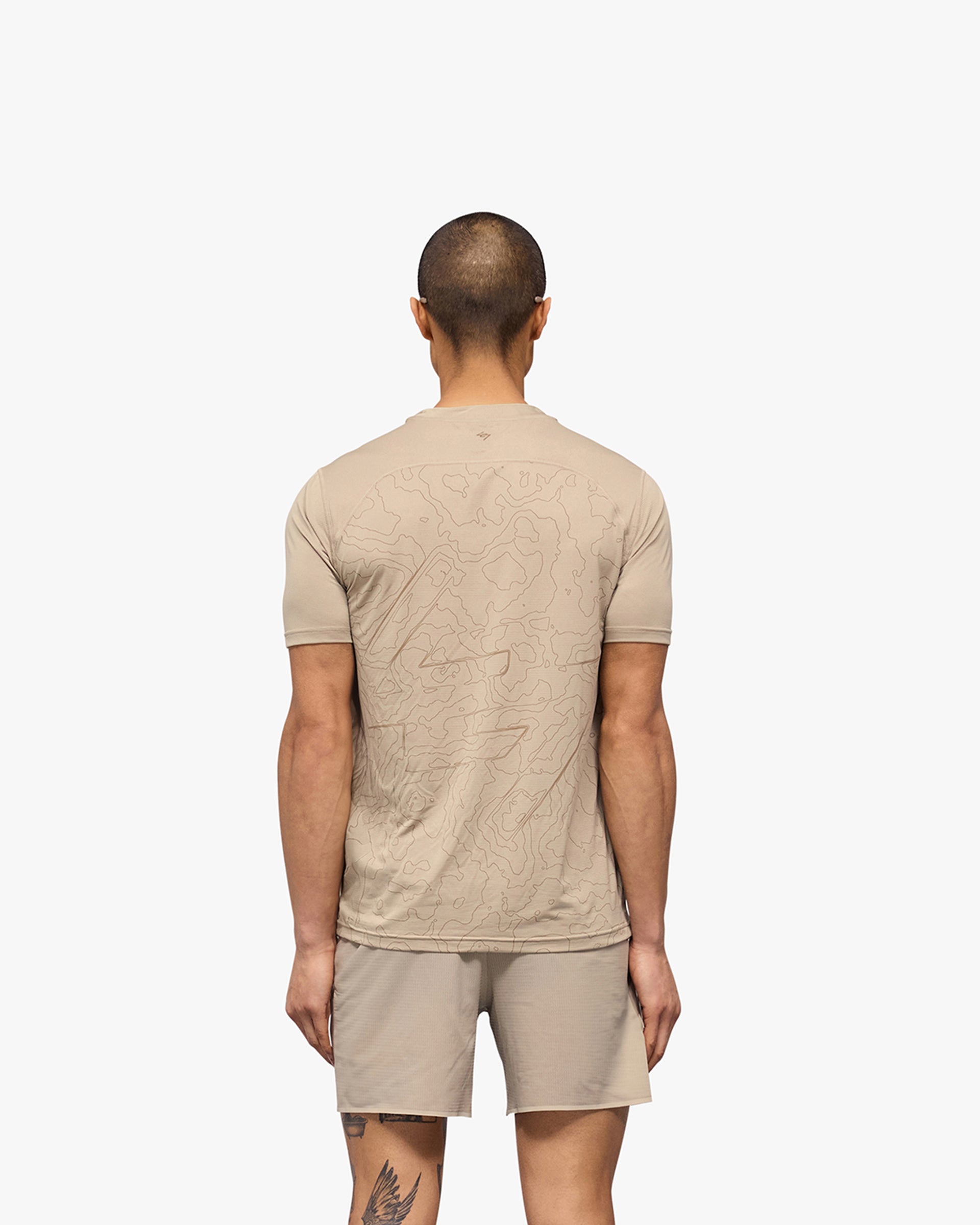 247 Contour Run T-Shirt - Kiesel