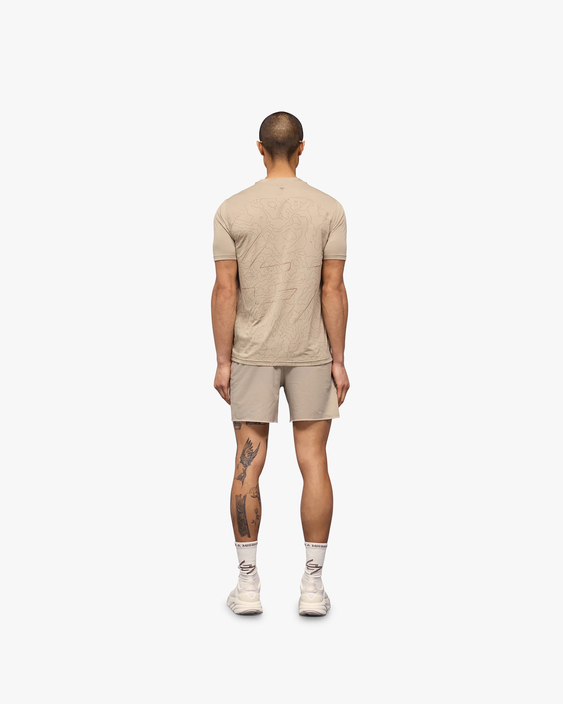 247 Contour Run T-Shirt - Kiesel