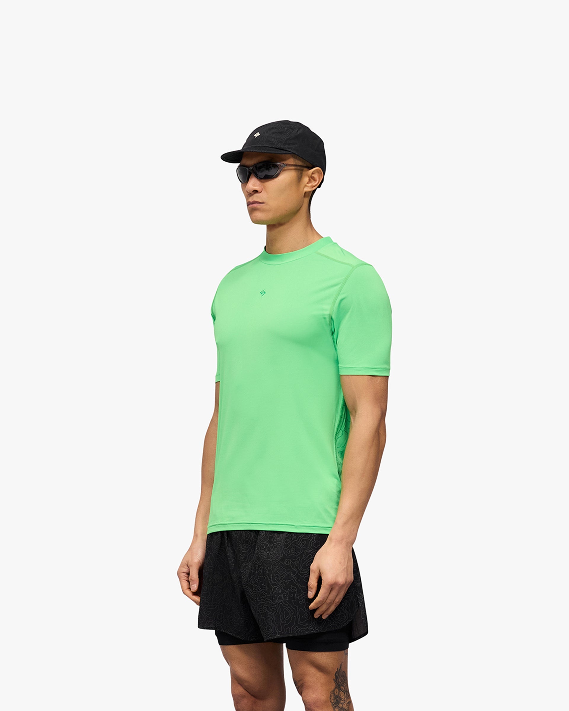 247 Contour Run T-Shirt - Verde Velocidad