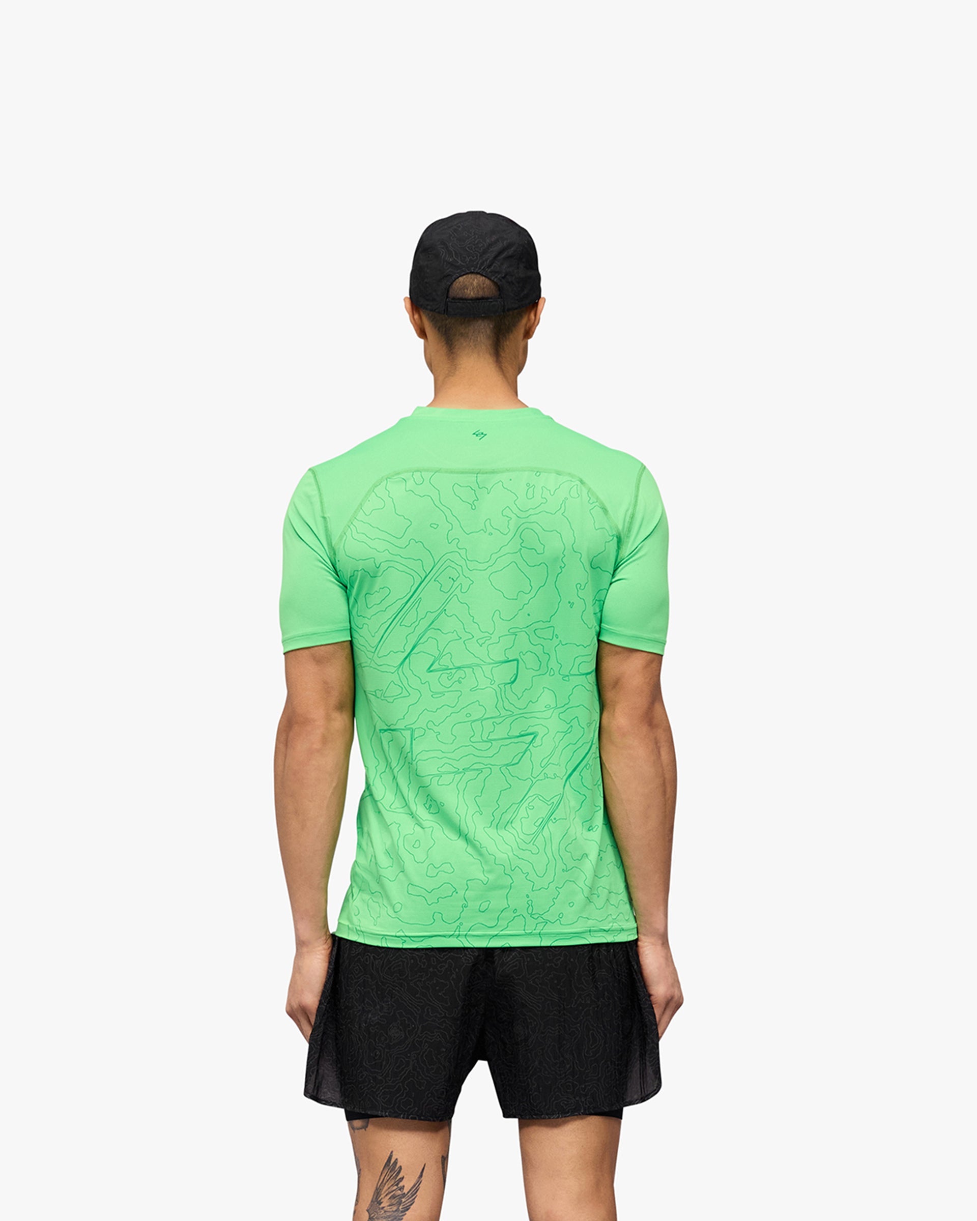 247 Contour Run T-Shirt - Verde Velocidad