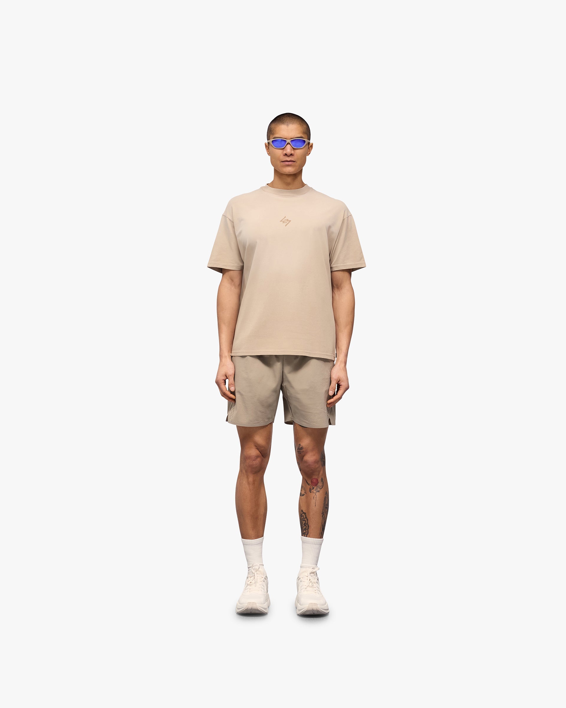247 Motion Oversized T-Shirt - Galet