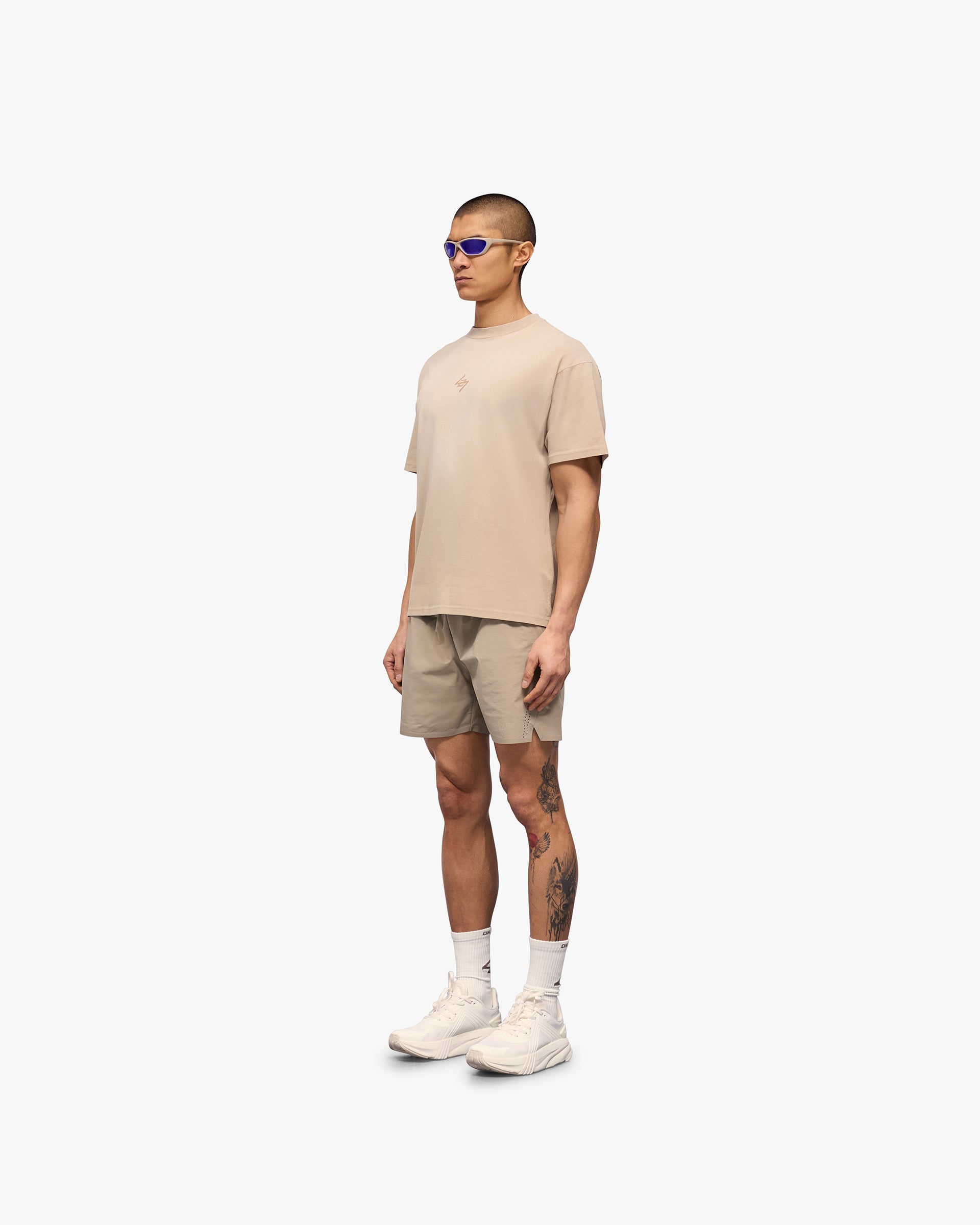 247 Motion Oversized T-Shirt - Galet