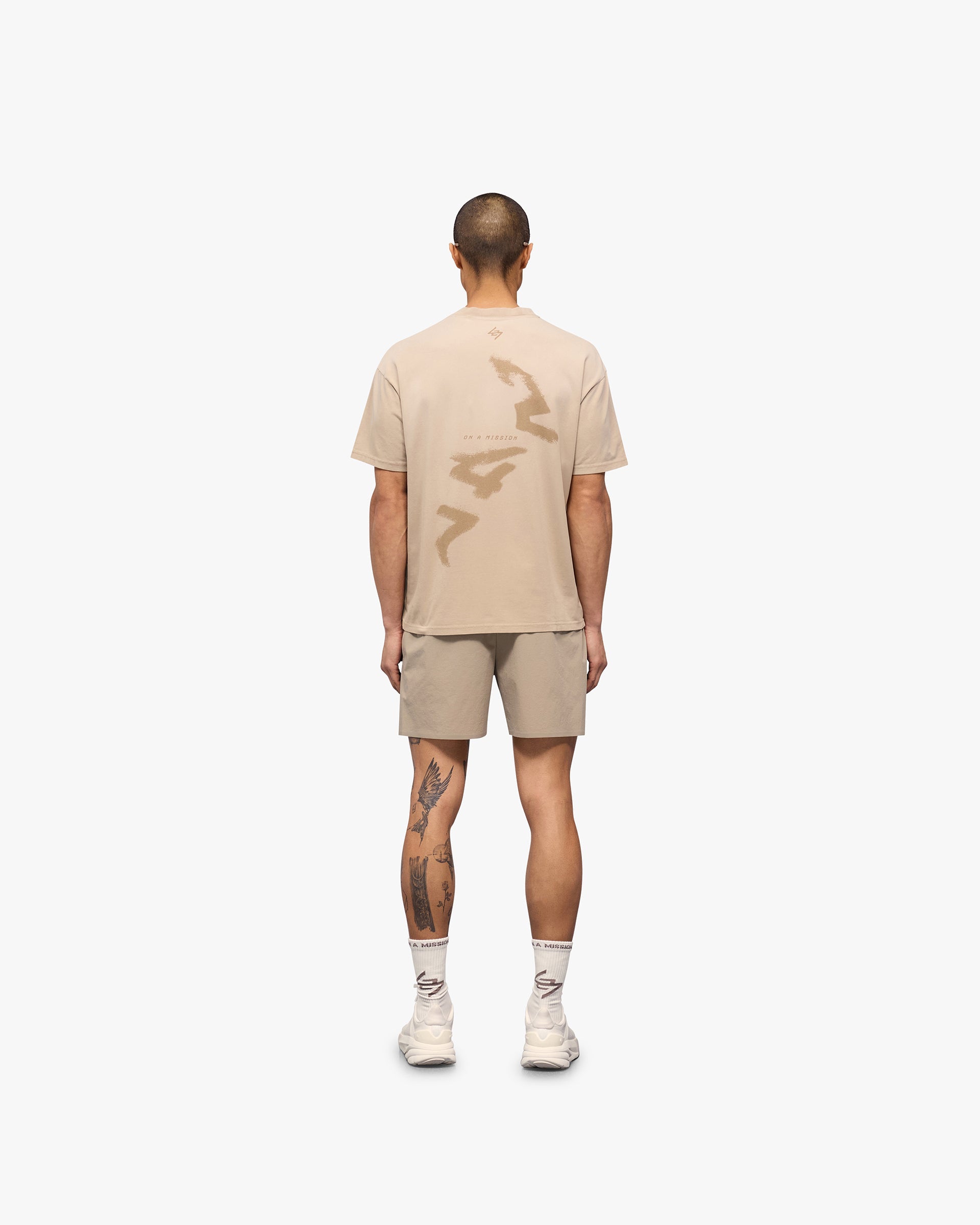 247 Motion Oversized T-Shirt - Galet