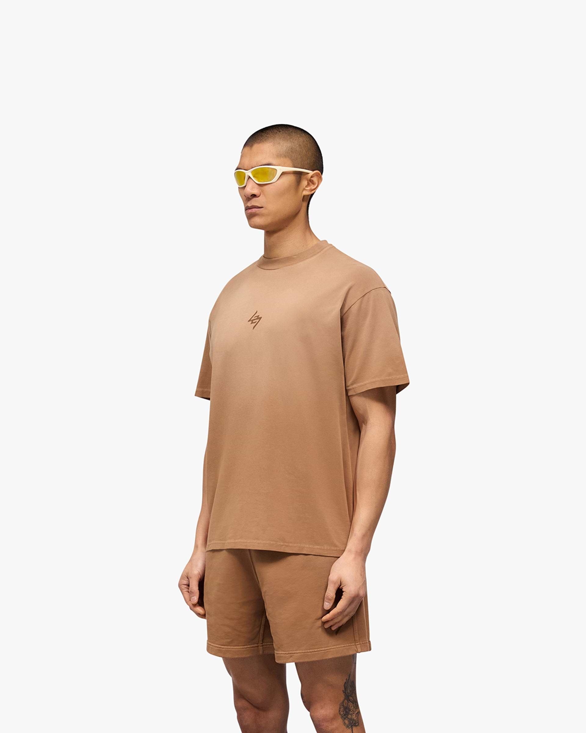 247 Motion Oversized T-Shirt - Rouille