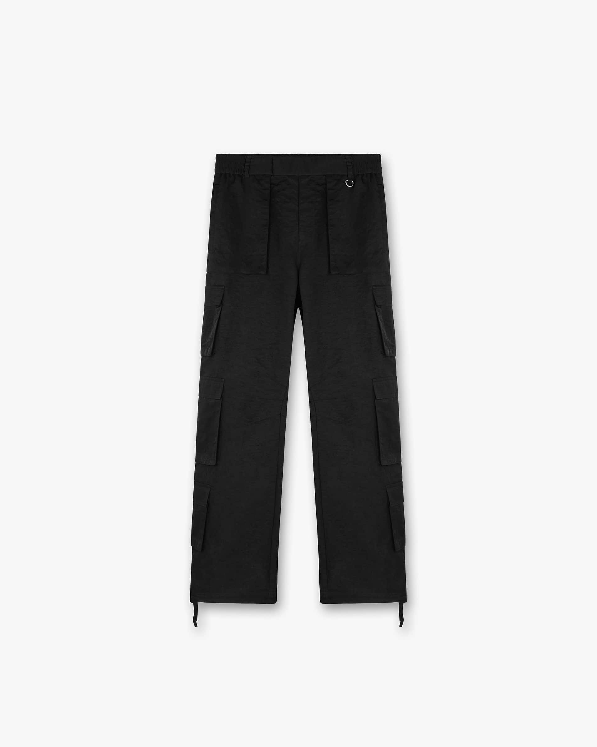 Pantalon cargo en nylon technique - Noir