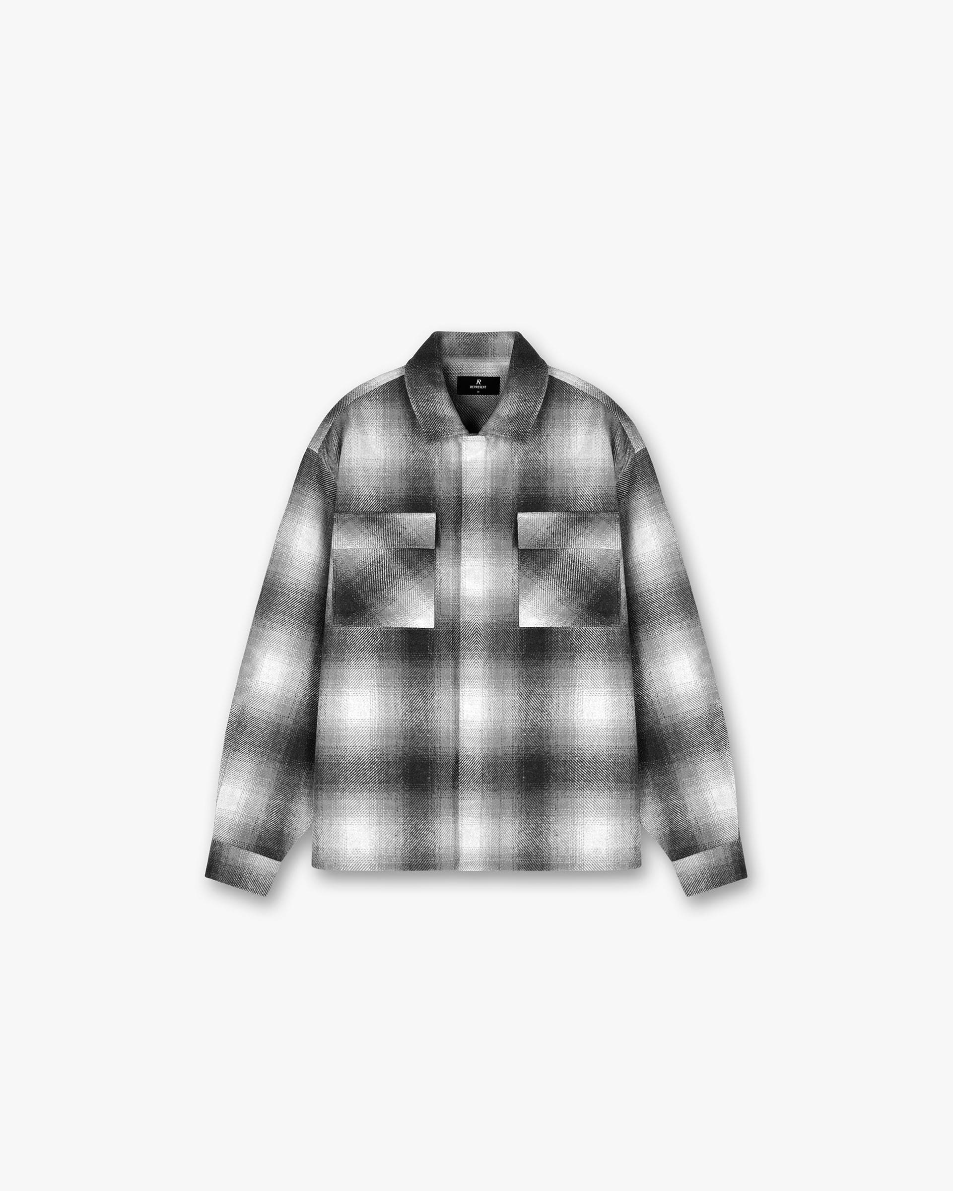 Spirits Of Summer Flannel Shirt - Schwarz Weiss