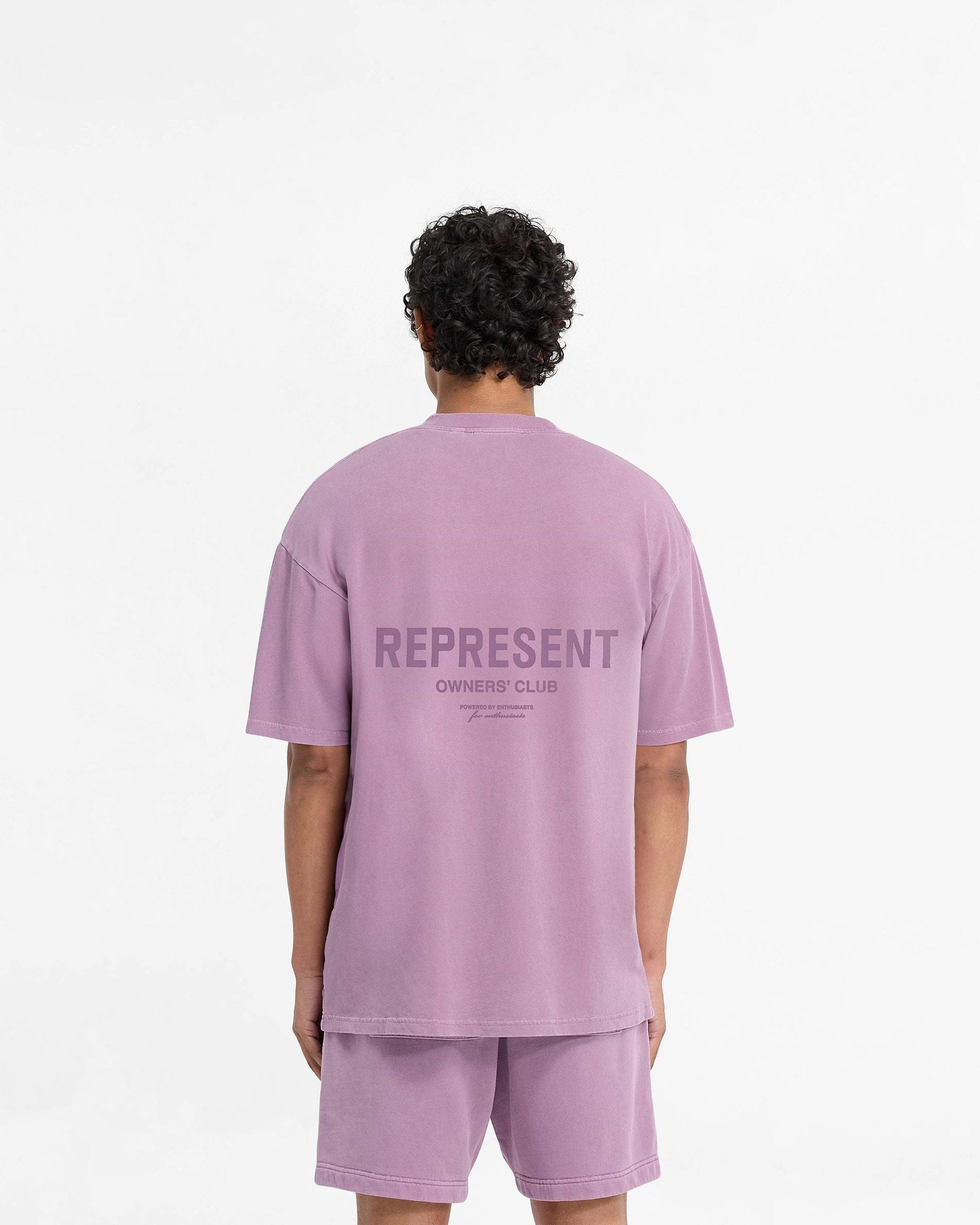 T-Shirt Represent Owners Club - Violet moyen