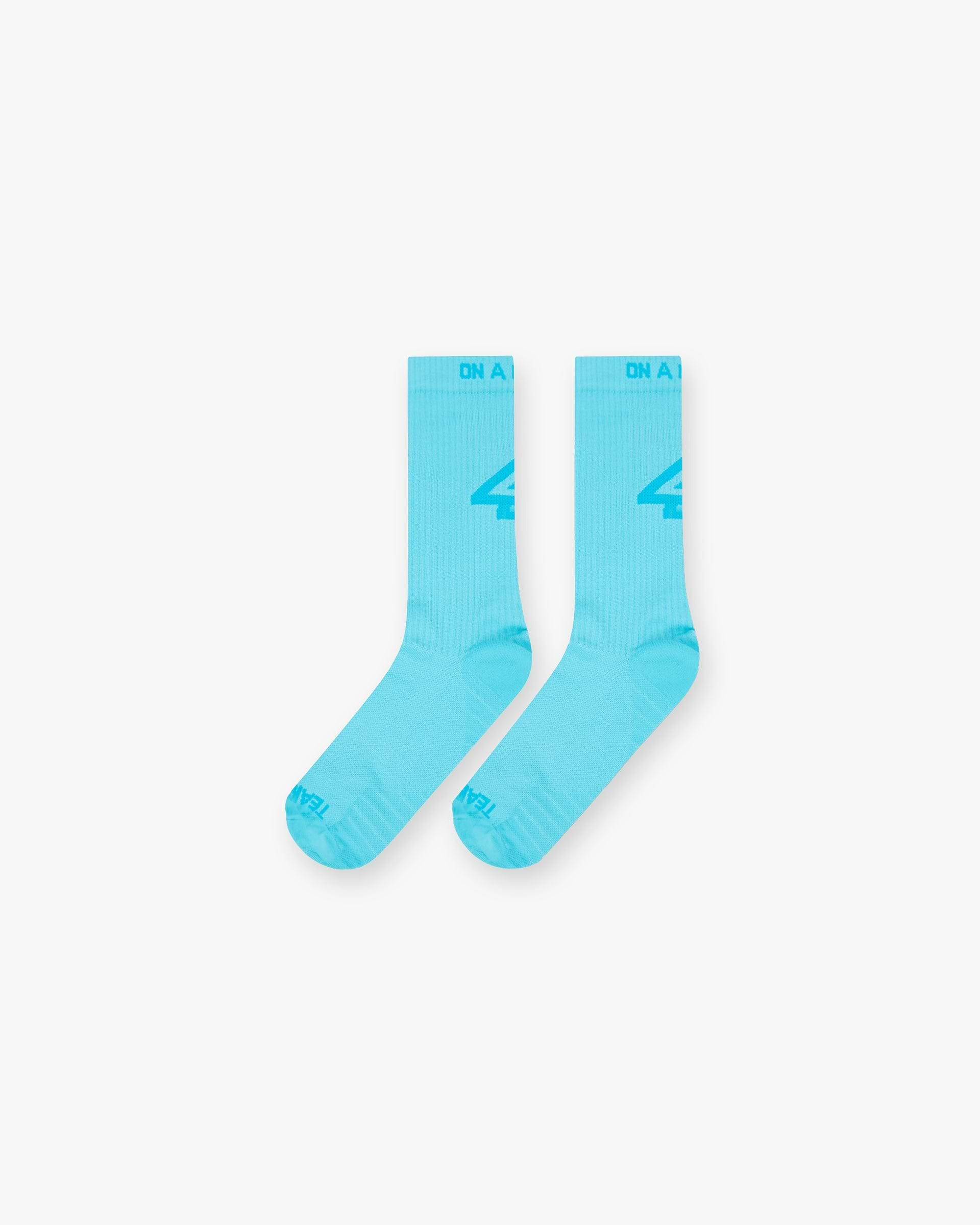 247 Logo Socks - Ultra Bleu