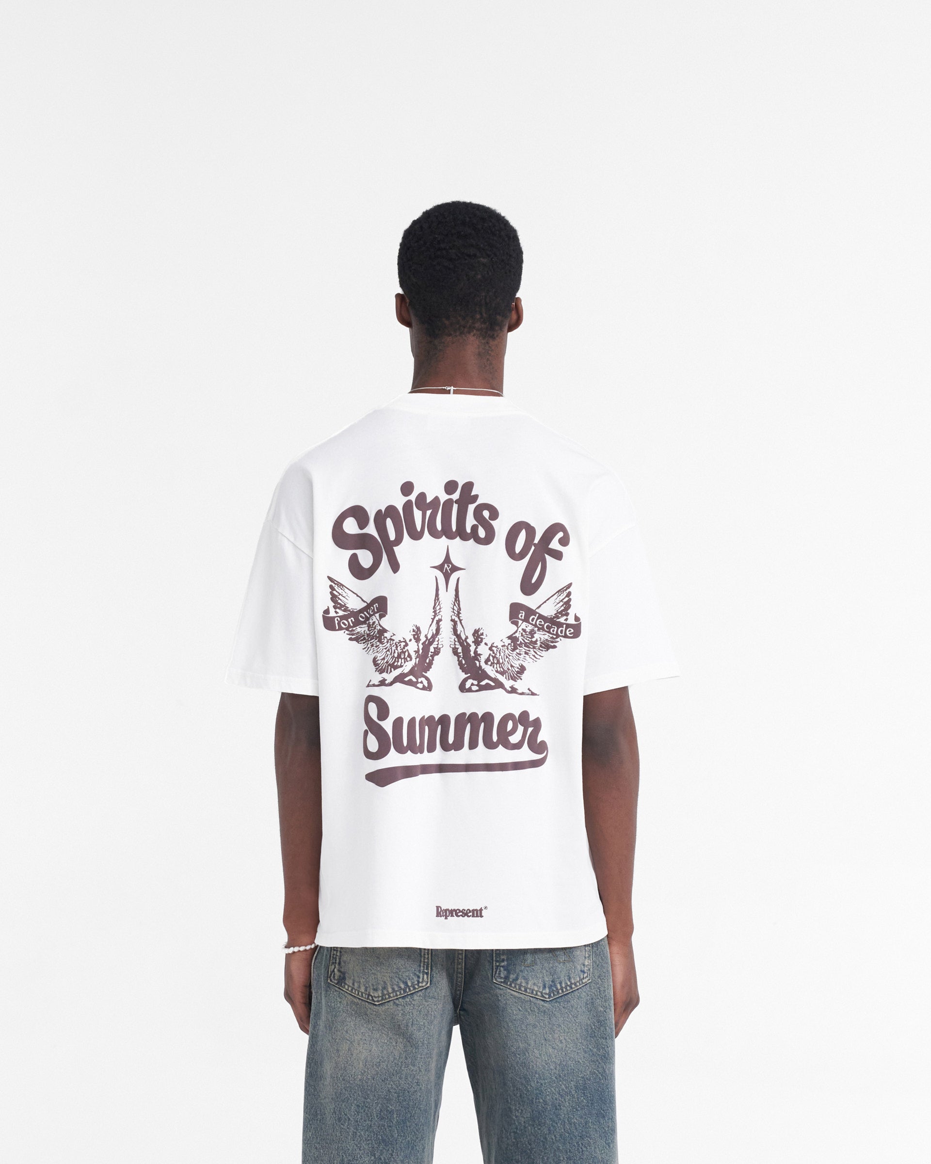 T-Shirt Spirits Of Summer - Blanc Plat