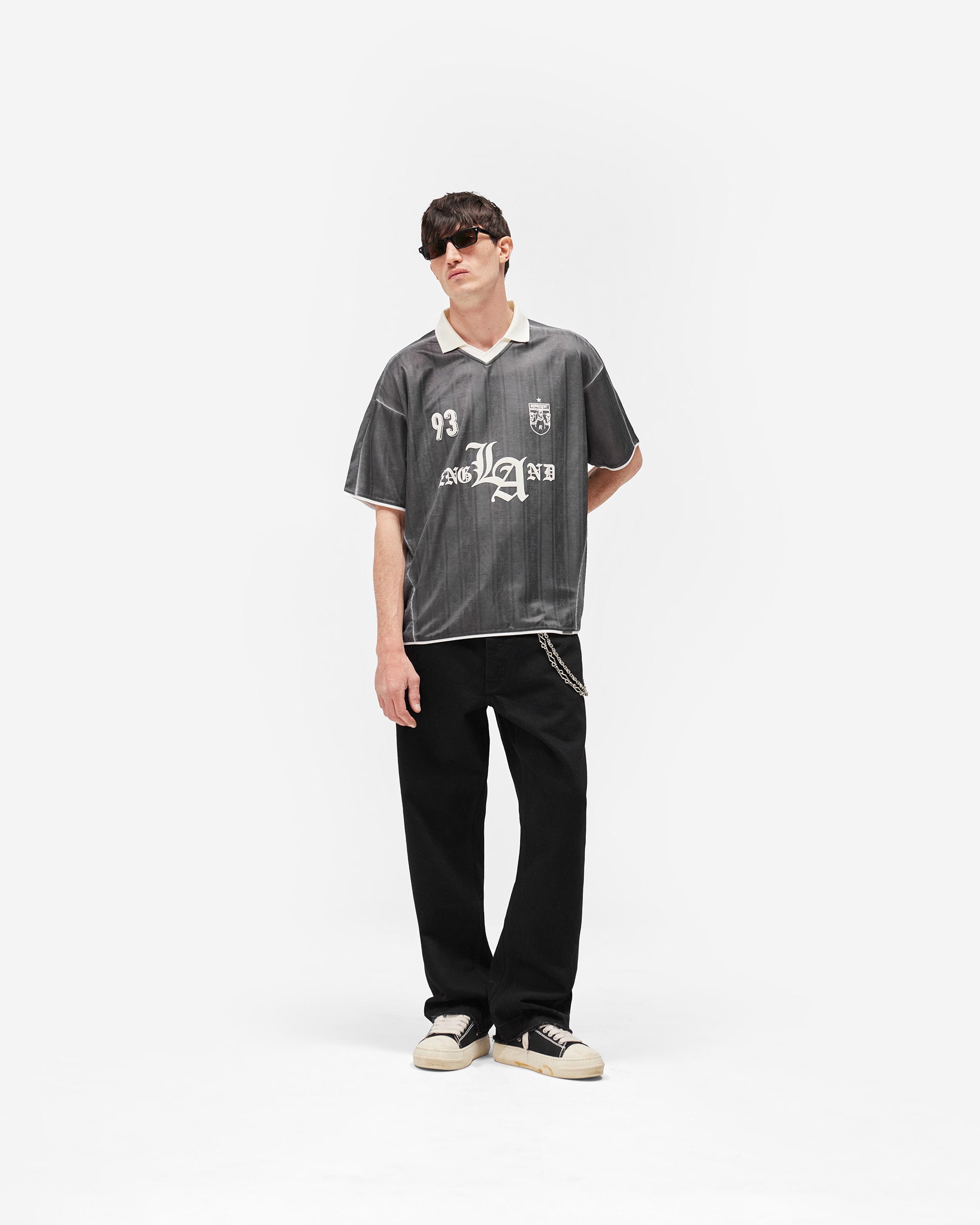Thoroughbred Jersey  - Washed Black