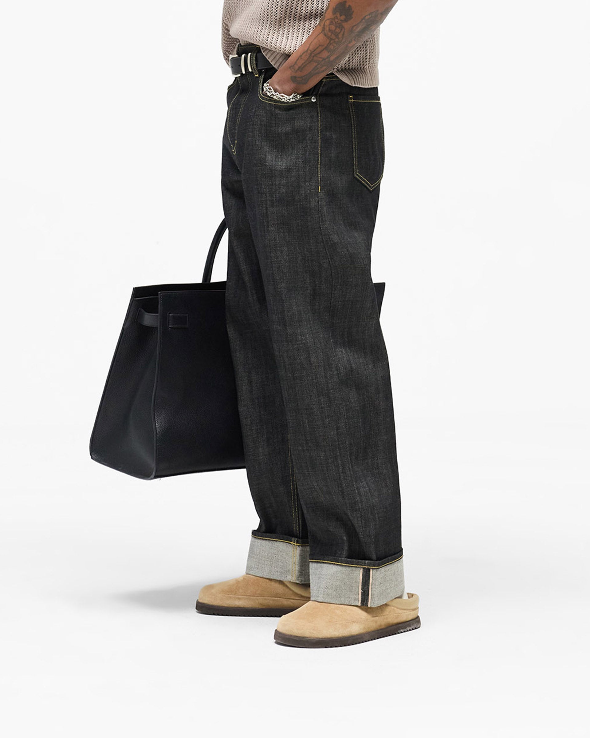 Selvedge Denim - Midnight Black