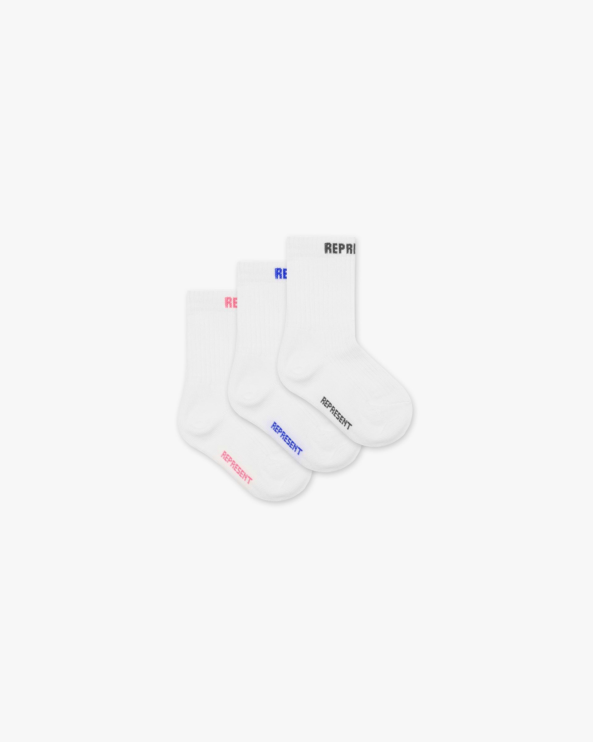 Represent Kids Socks - 3 Pack - Gemischt