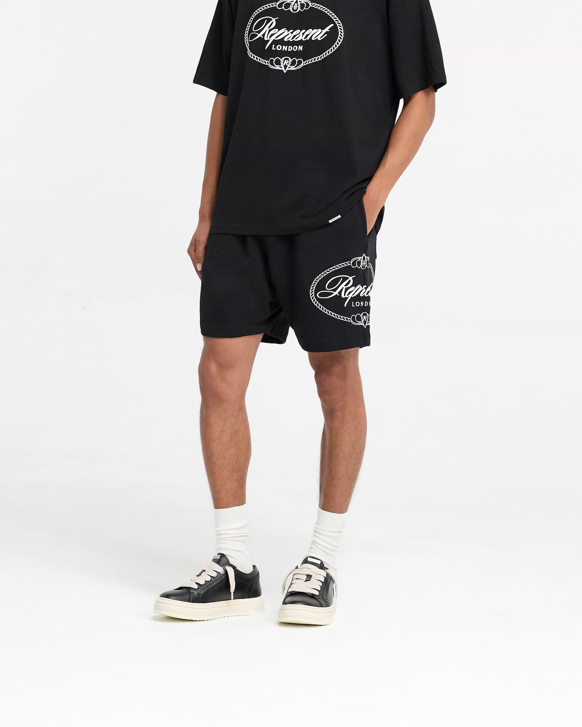 Represent X Harrods Crest Short - Noir Jet