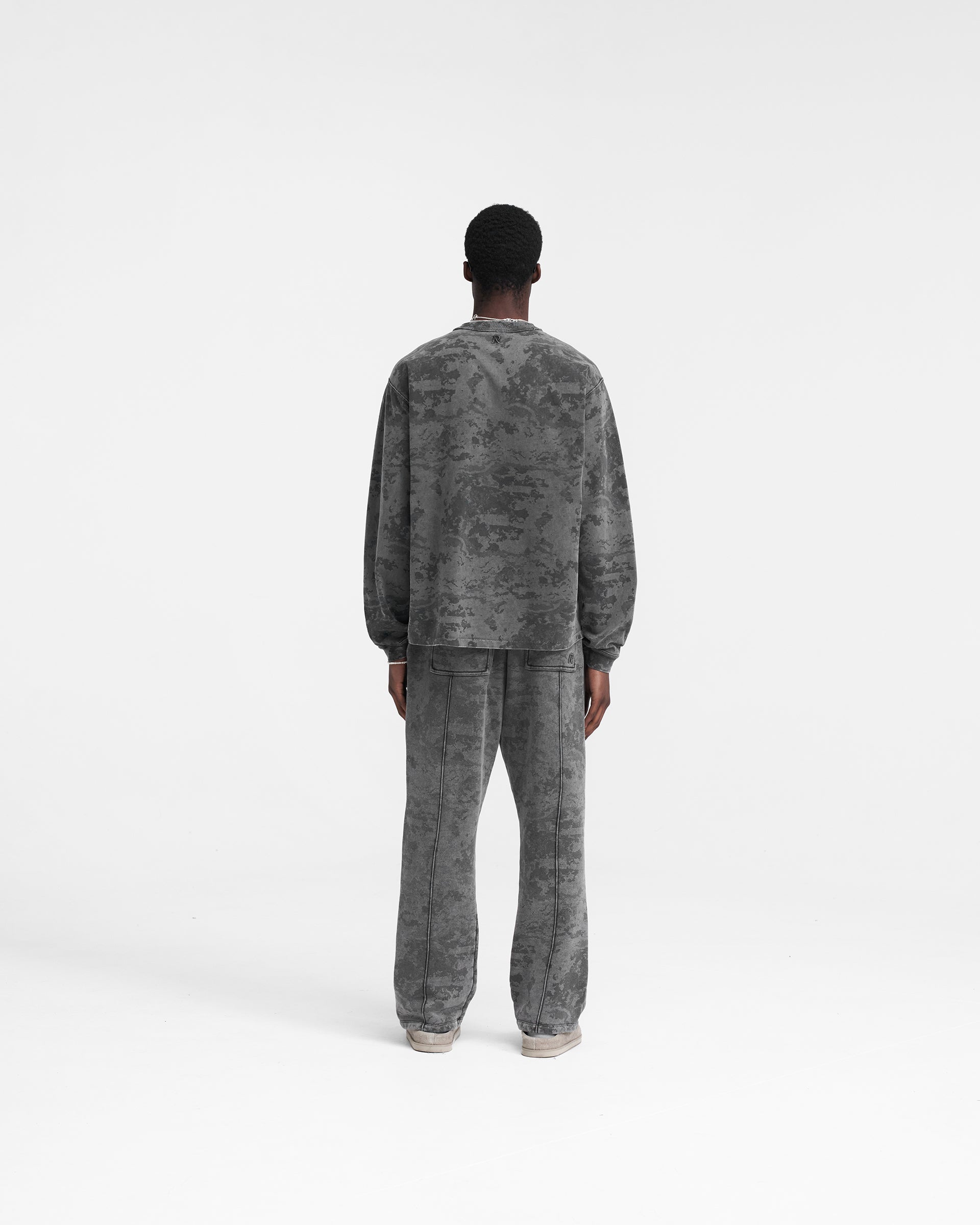 Heavyweight Initial Long Sleeve T-Shirt - Fade Out Camo