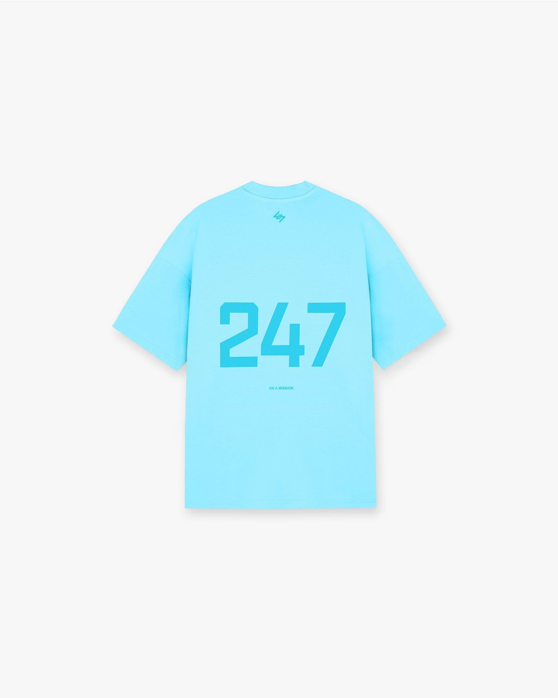 247 Oversized T-Shirt - Ultrablau