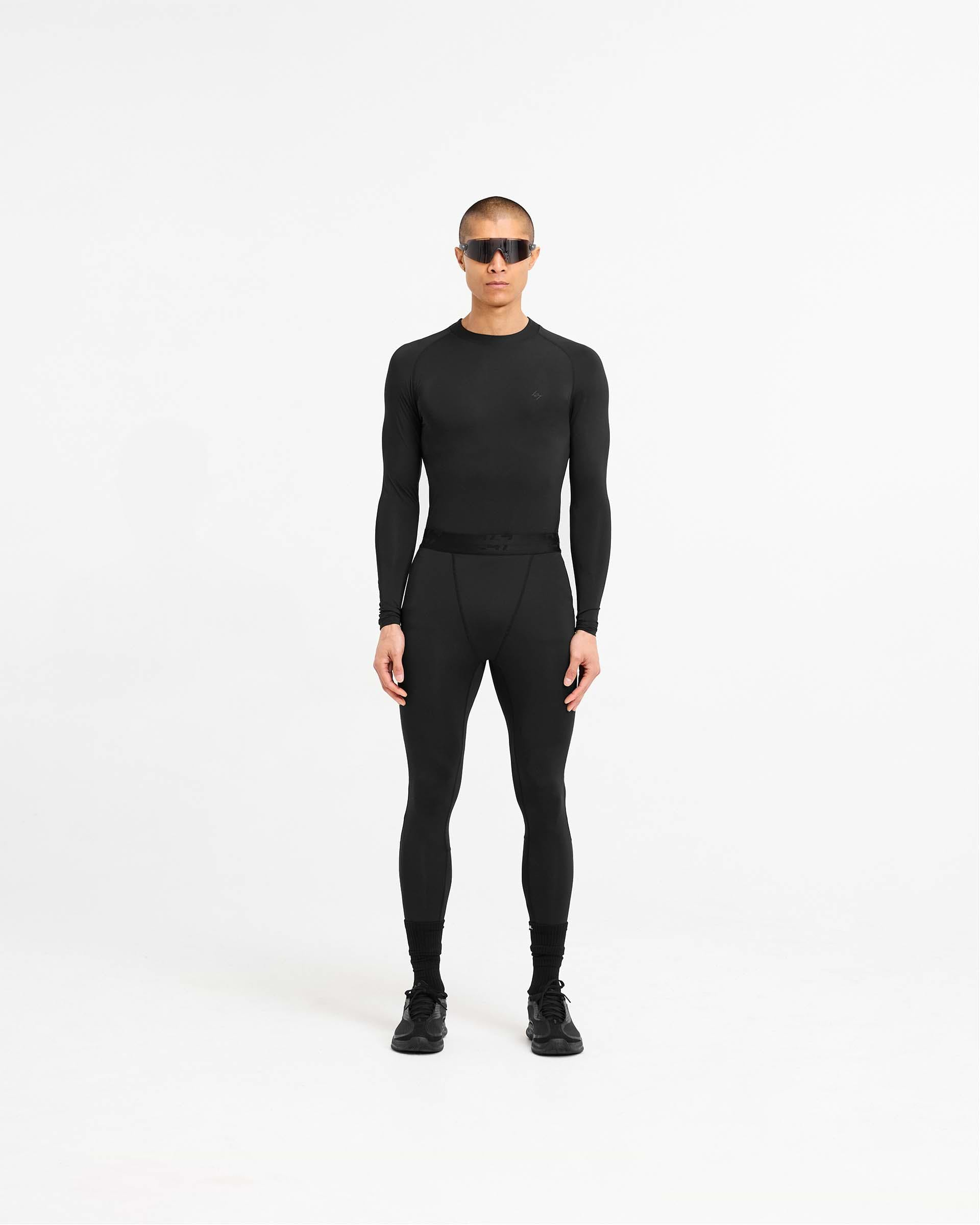 247 Compound Long Sleeve T-Shirt - Schwarz