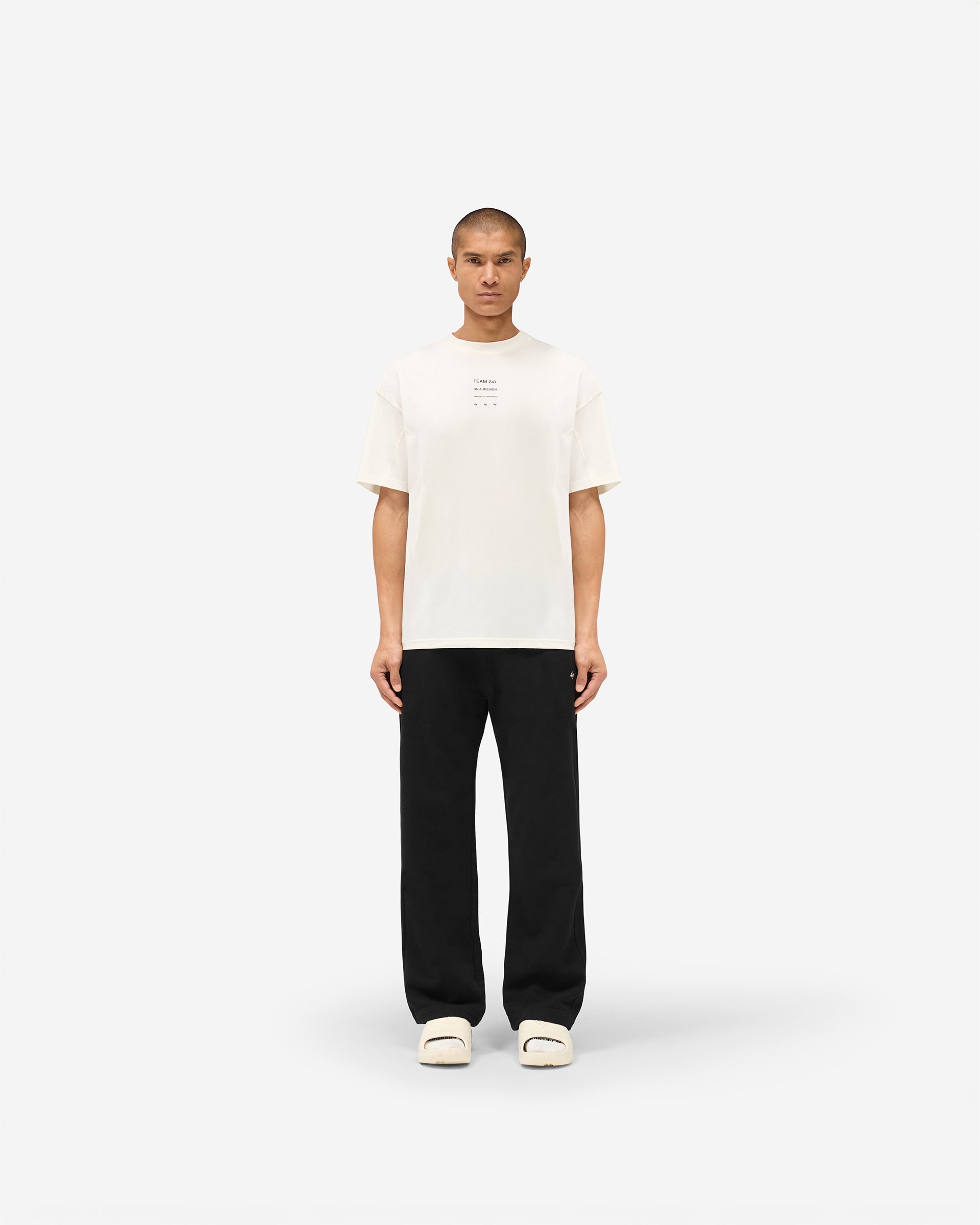 247 Straight Leg Jogger - Jet Black