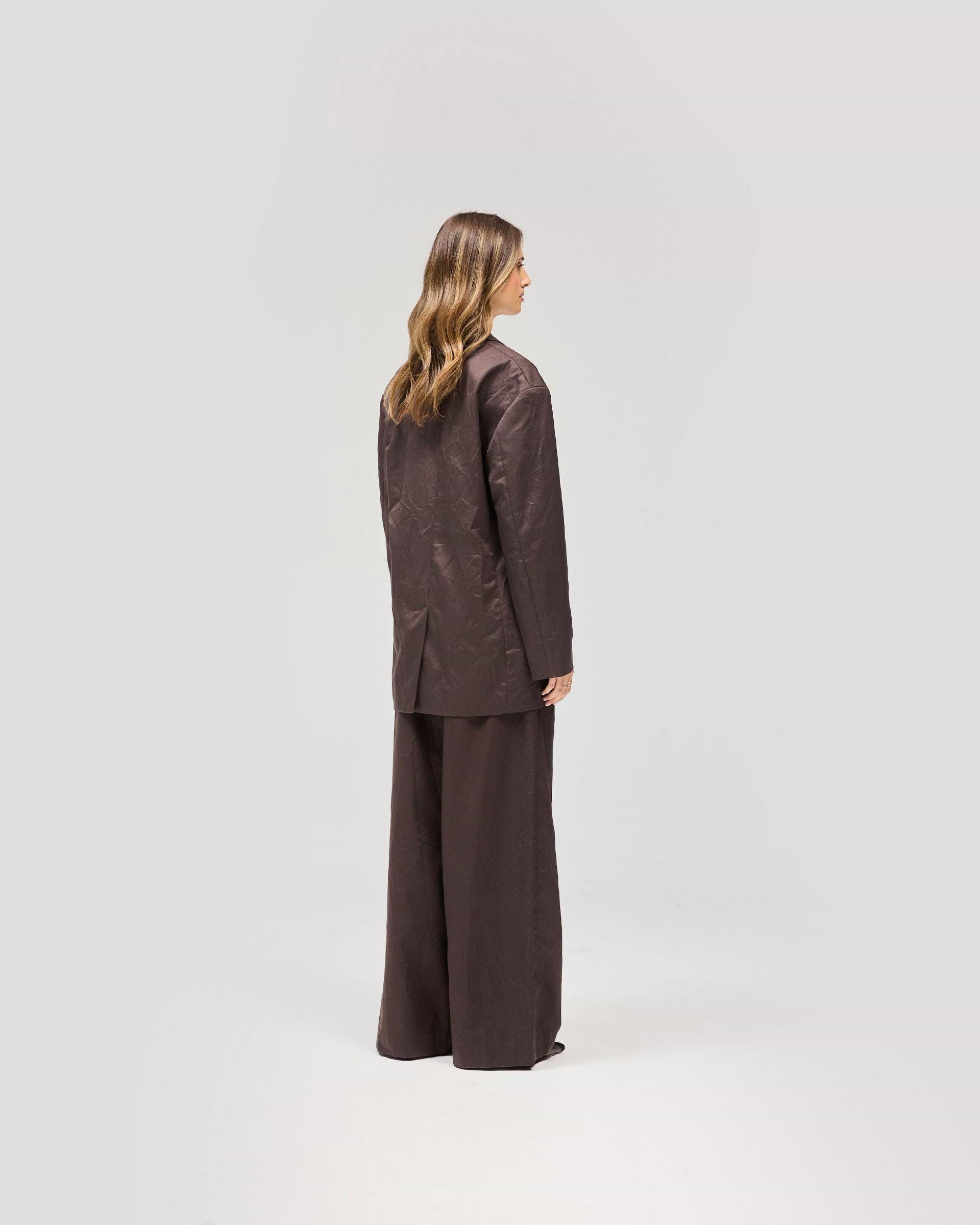 Crimp Jacket - Black Coffee