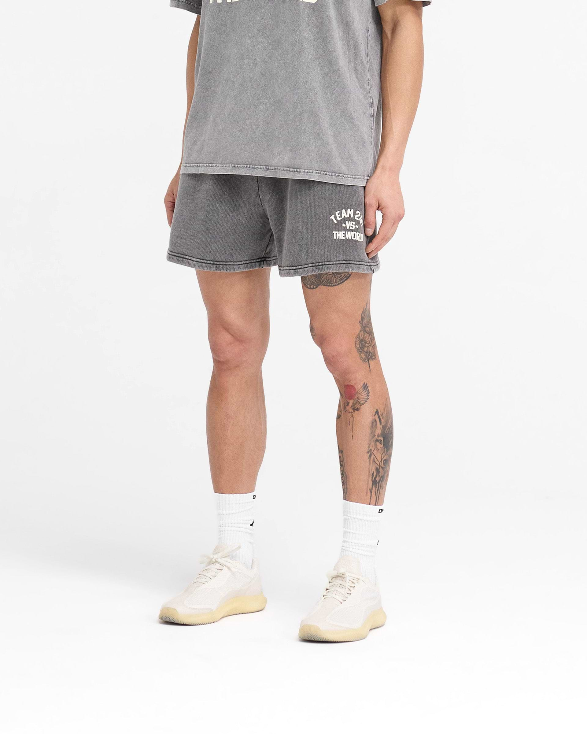 247 Vs The World Jersey Shorts - Zinn