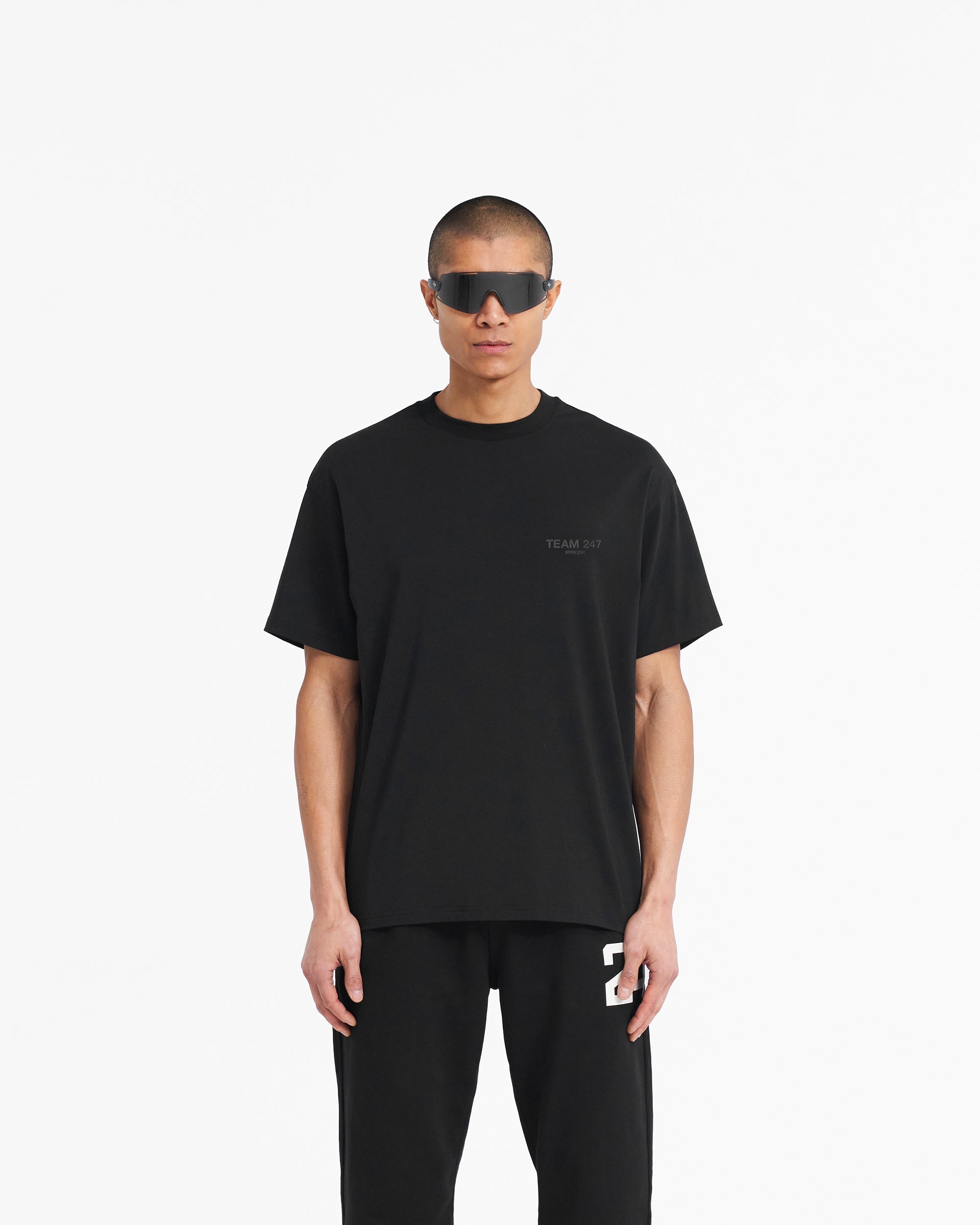 Team 247 Oversized T-Shirt - Noir Mat