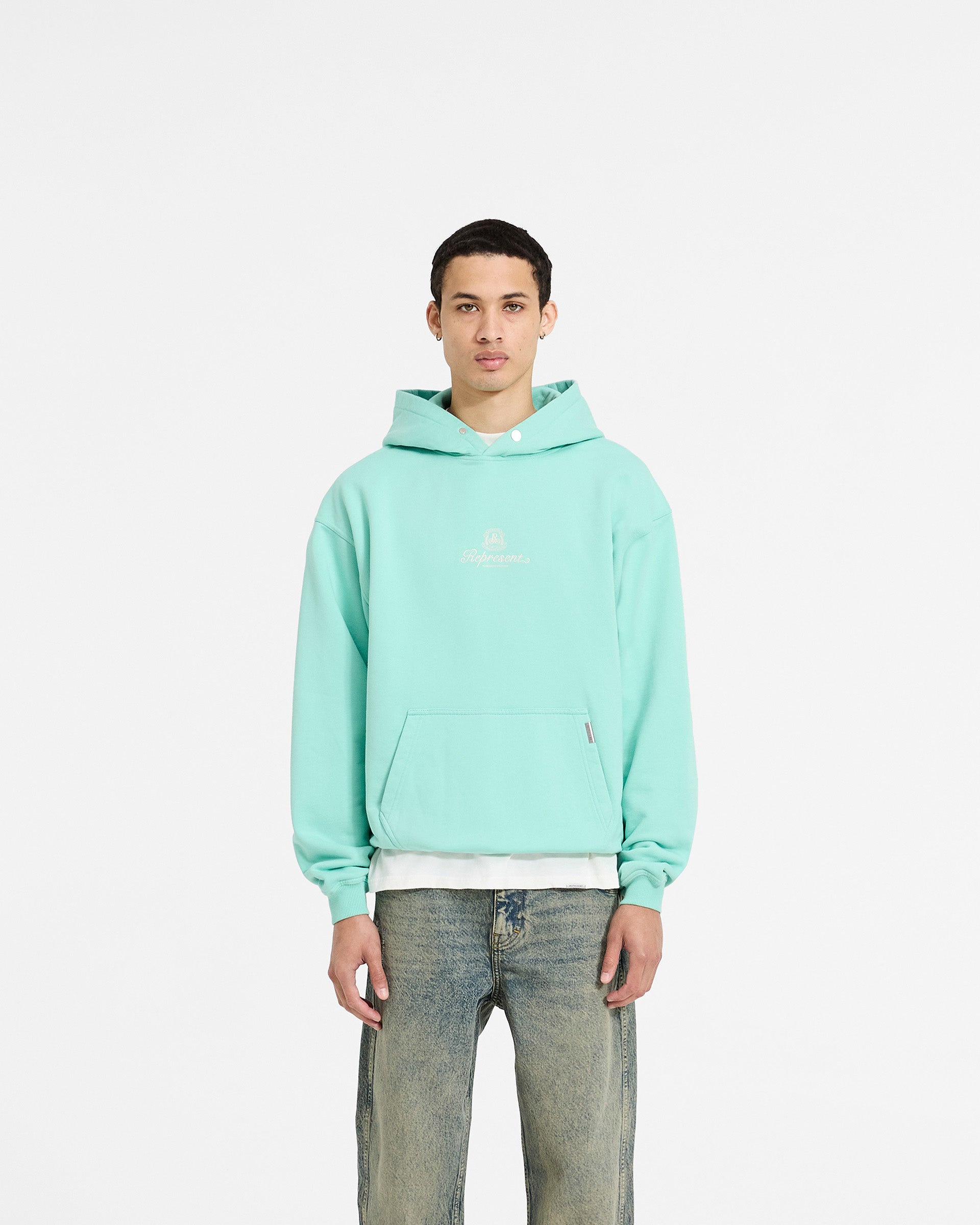 Permanent Vacation Hoodie - Electric Mint