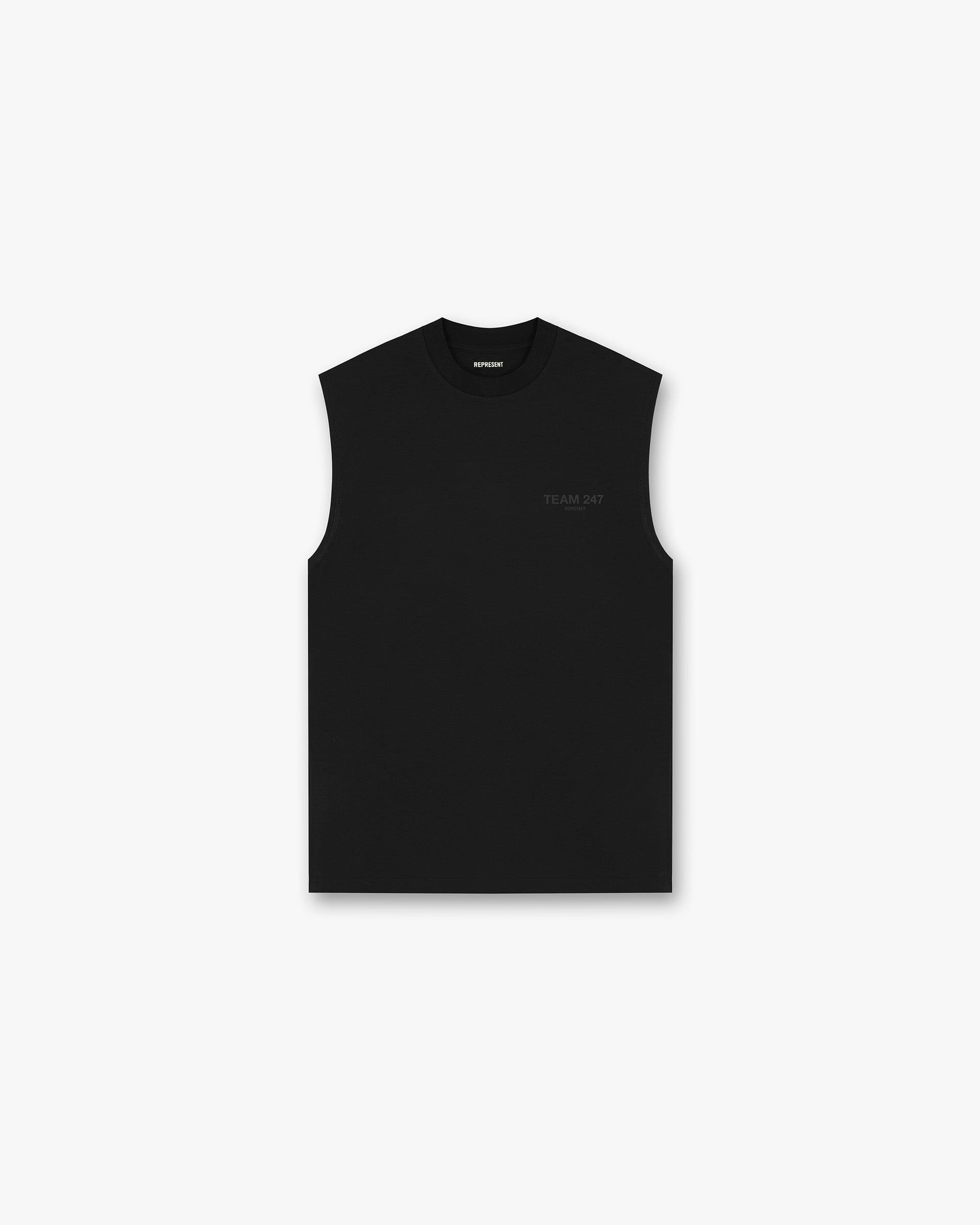 Team 247 Oversized Tank - Mattes Schwarz