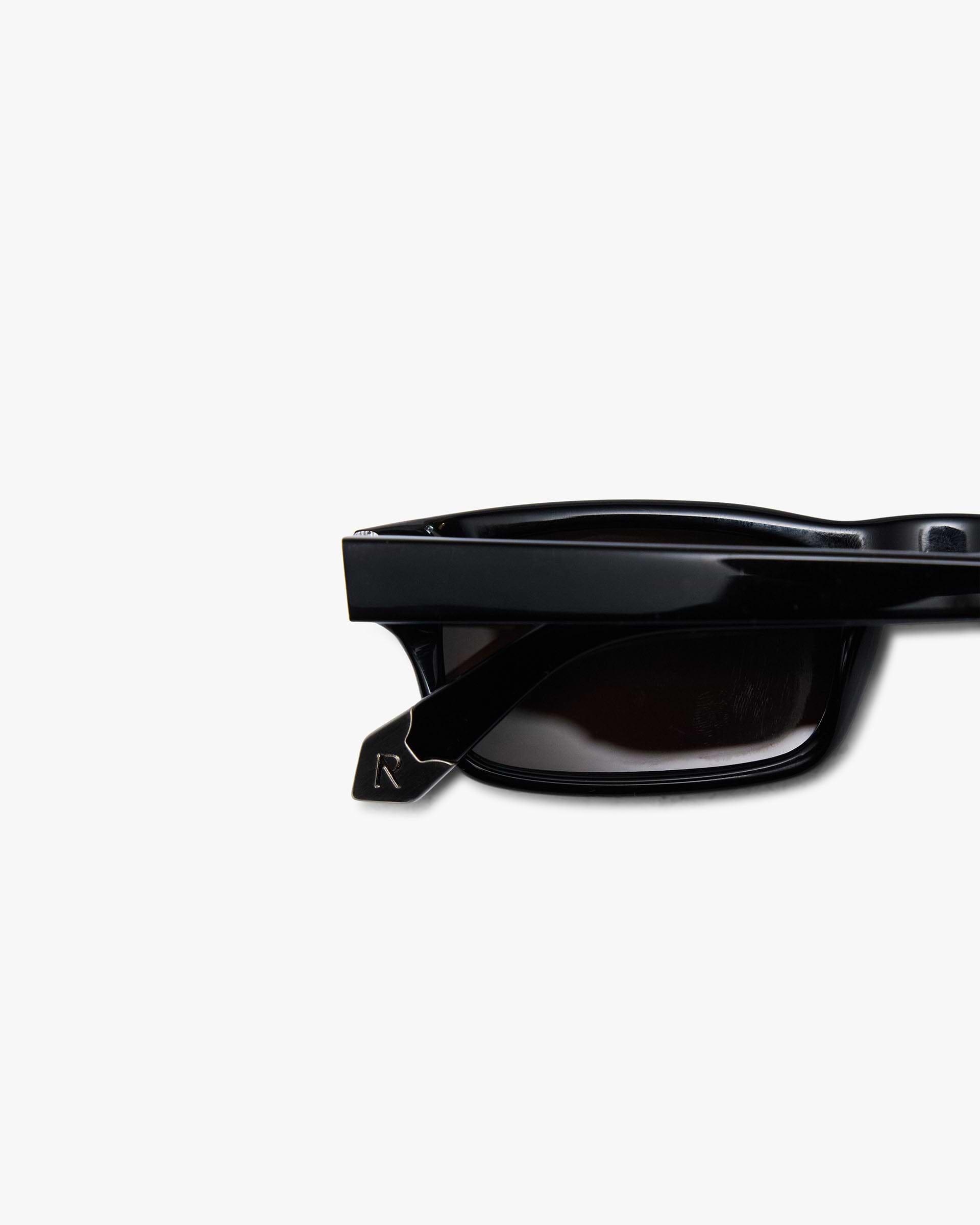 Aura Sunglasses Jet Black | Men's Eyewear | REPRESENT