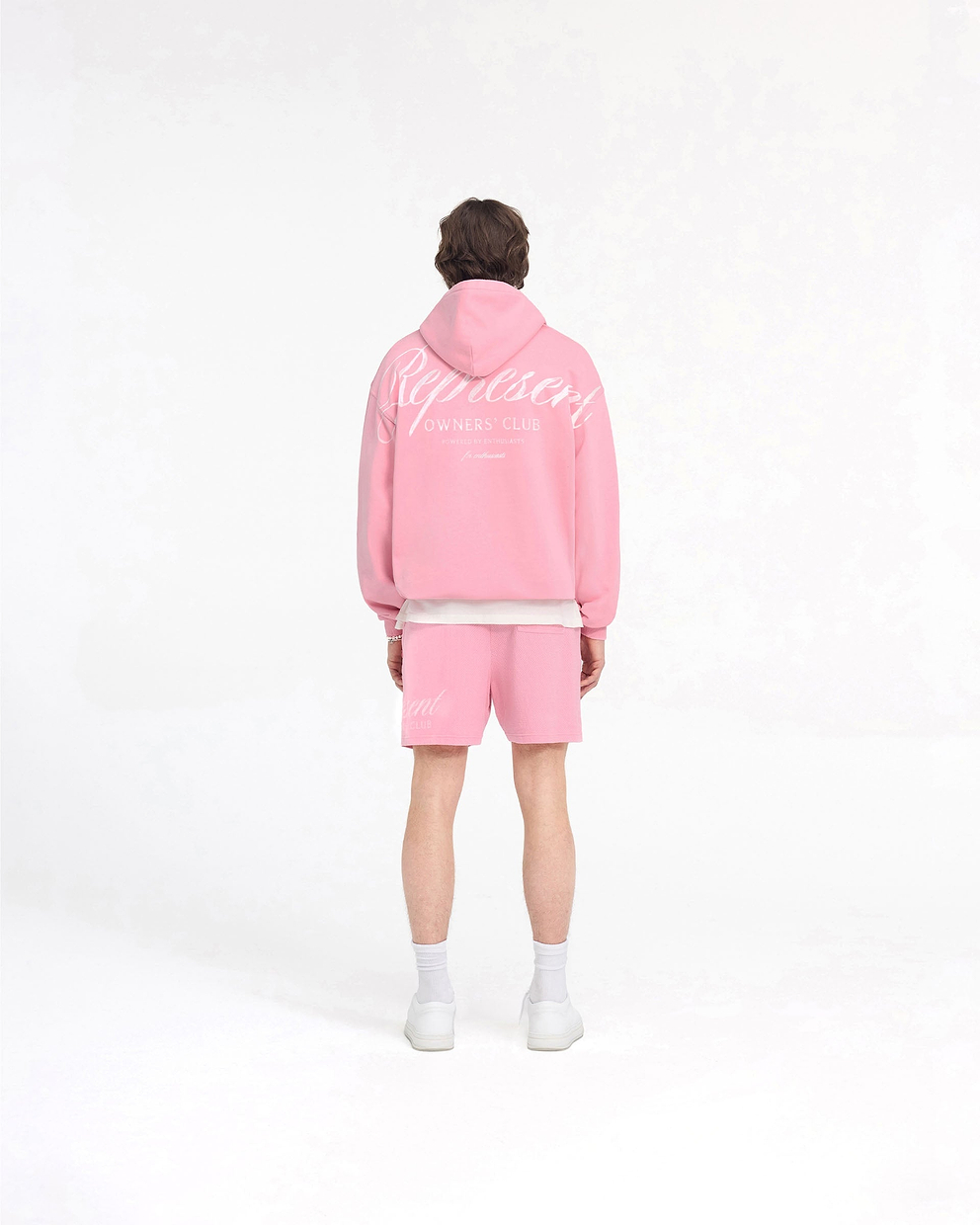 Represent Owners Club Script Hoodie - ROSA