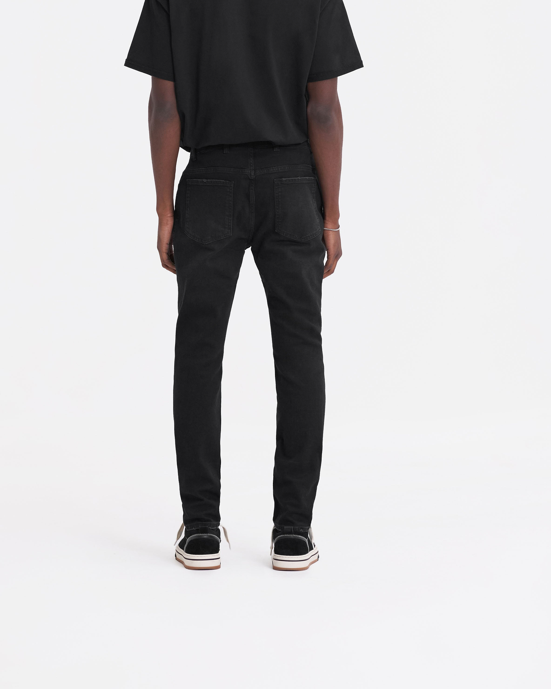 Black Ripped Jeans | R1D | REPRESENT CLO