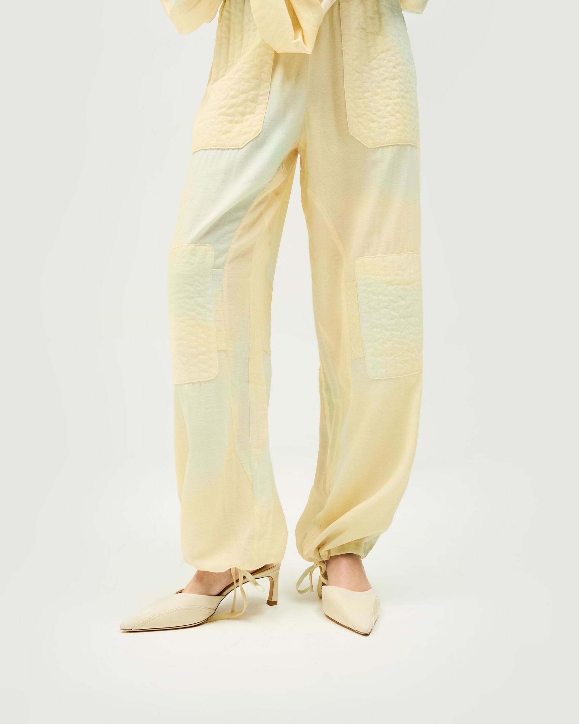 Storm Tracksuit Bottom - Storm Print Naturfarben