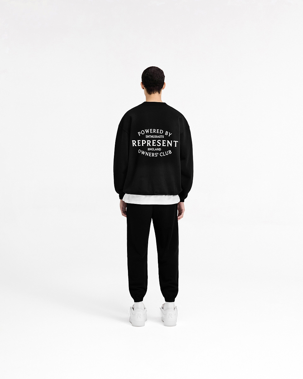 Represent Owners Club Stamp Sweater - TIEFSCHWARZ