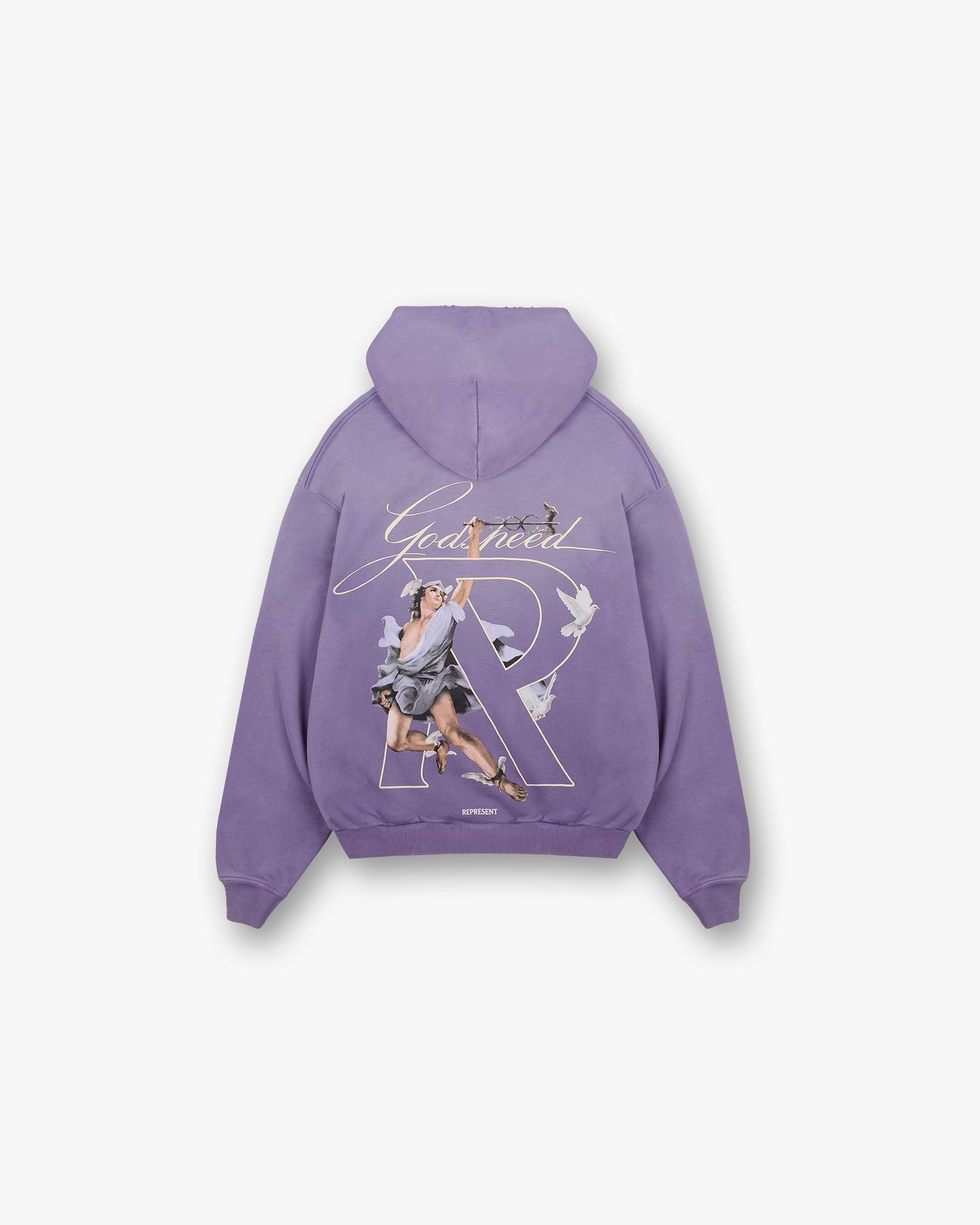 Hermes Hoodie - Violet