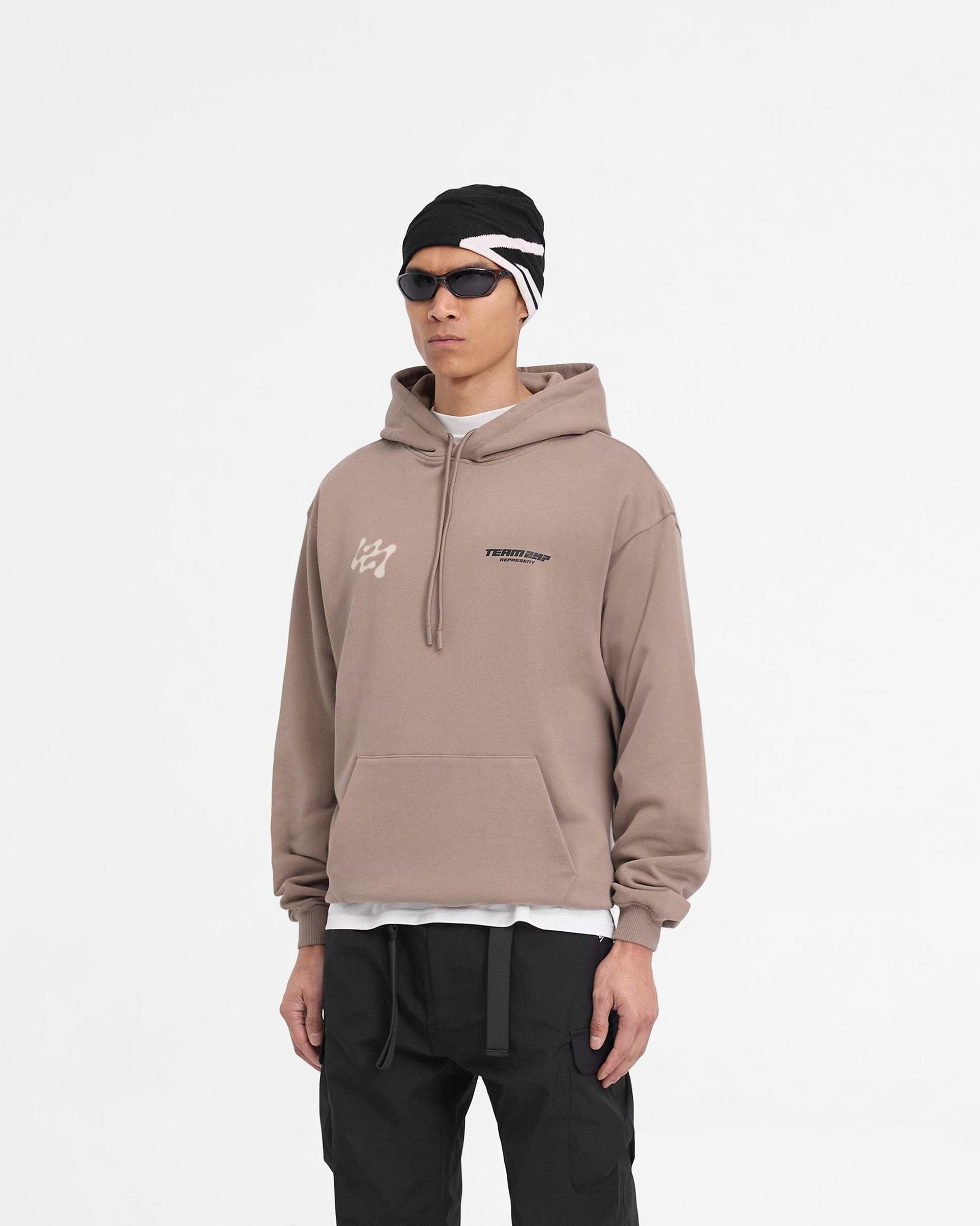 247 Future Terrains Oversized Hoodie - Ombre