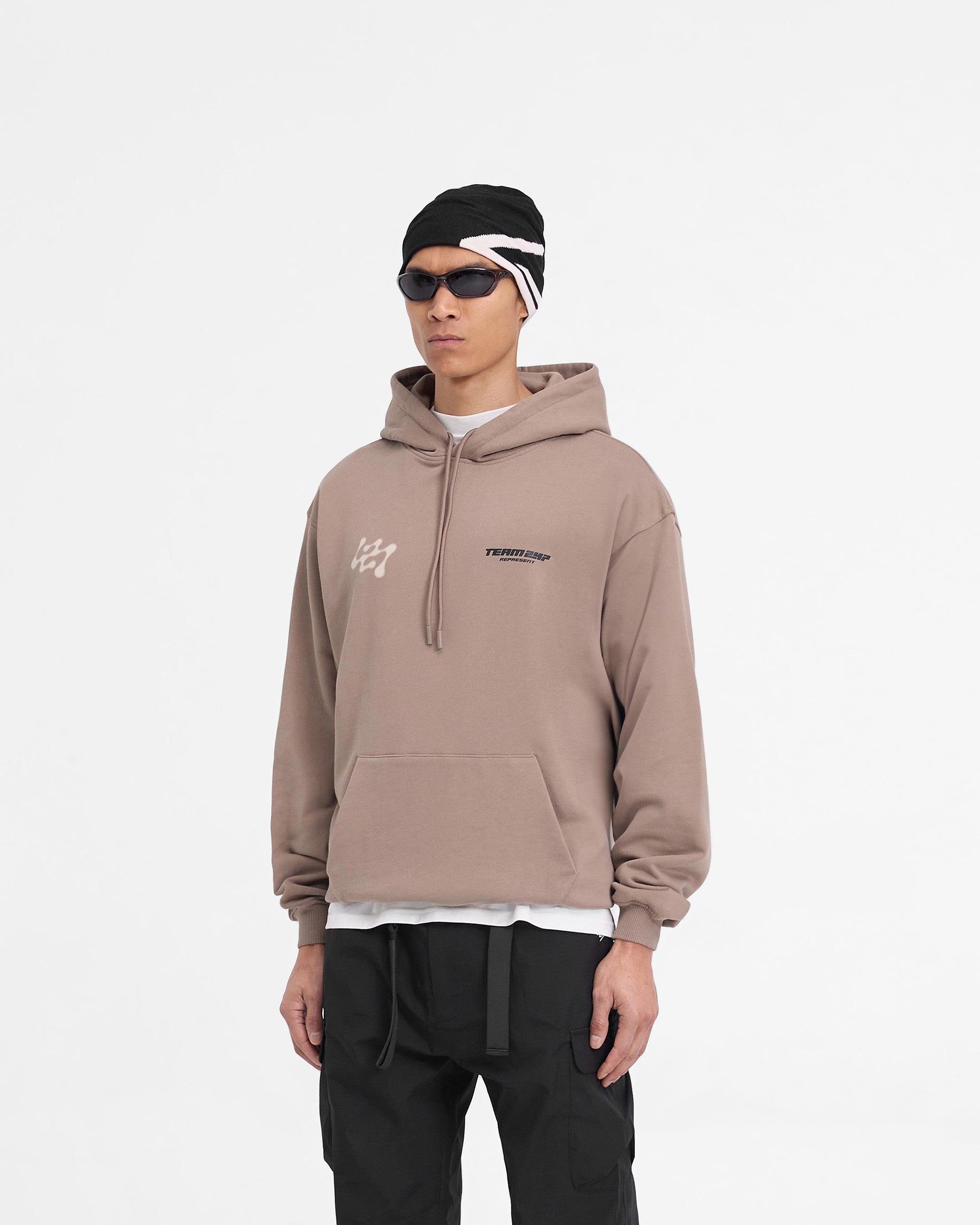 247 Future Terrains Oversized Hoodie - Umber