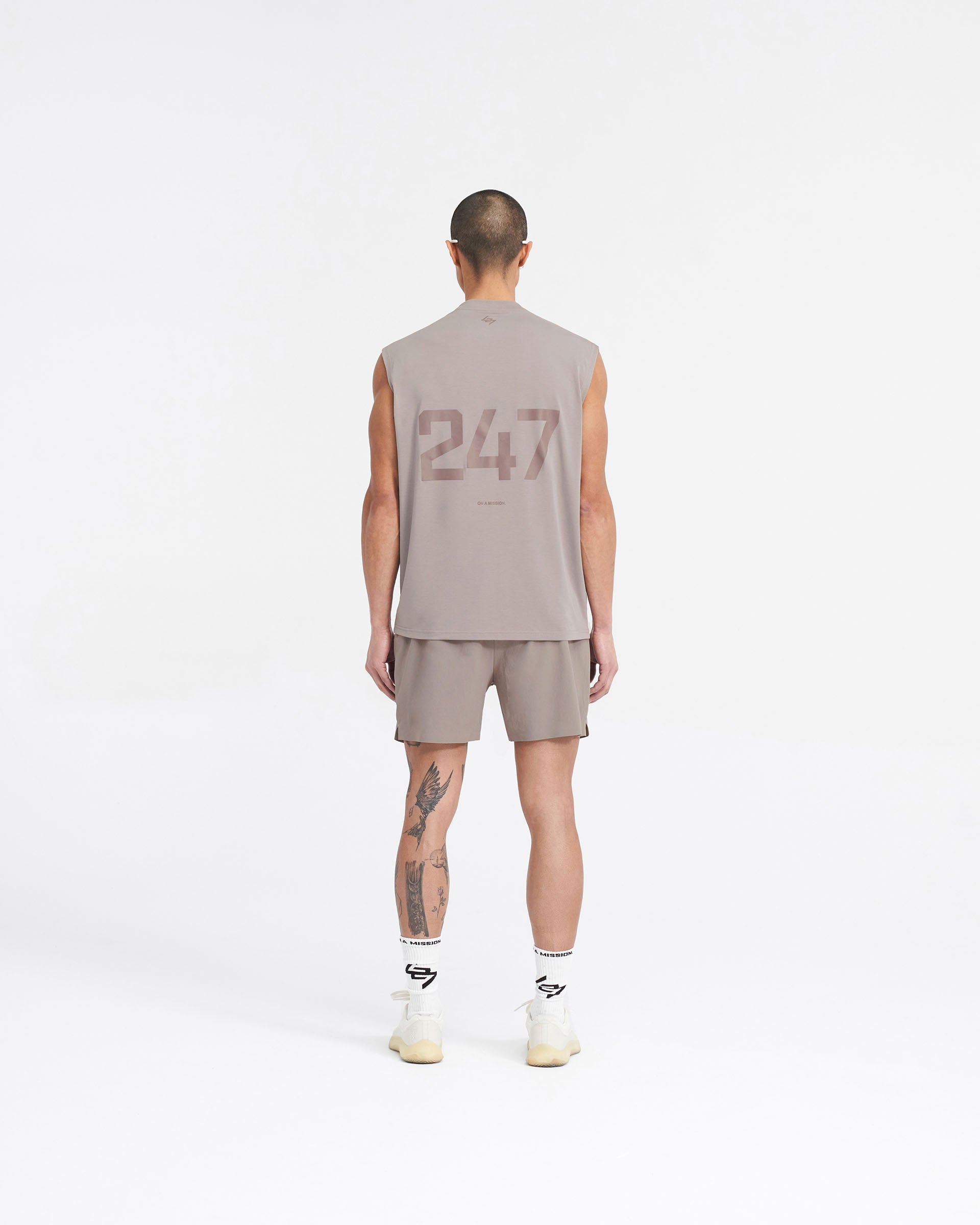 247 Fused Shorts - Aschgrau