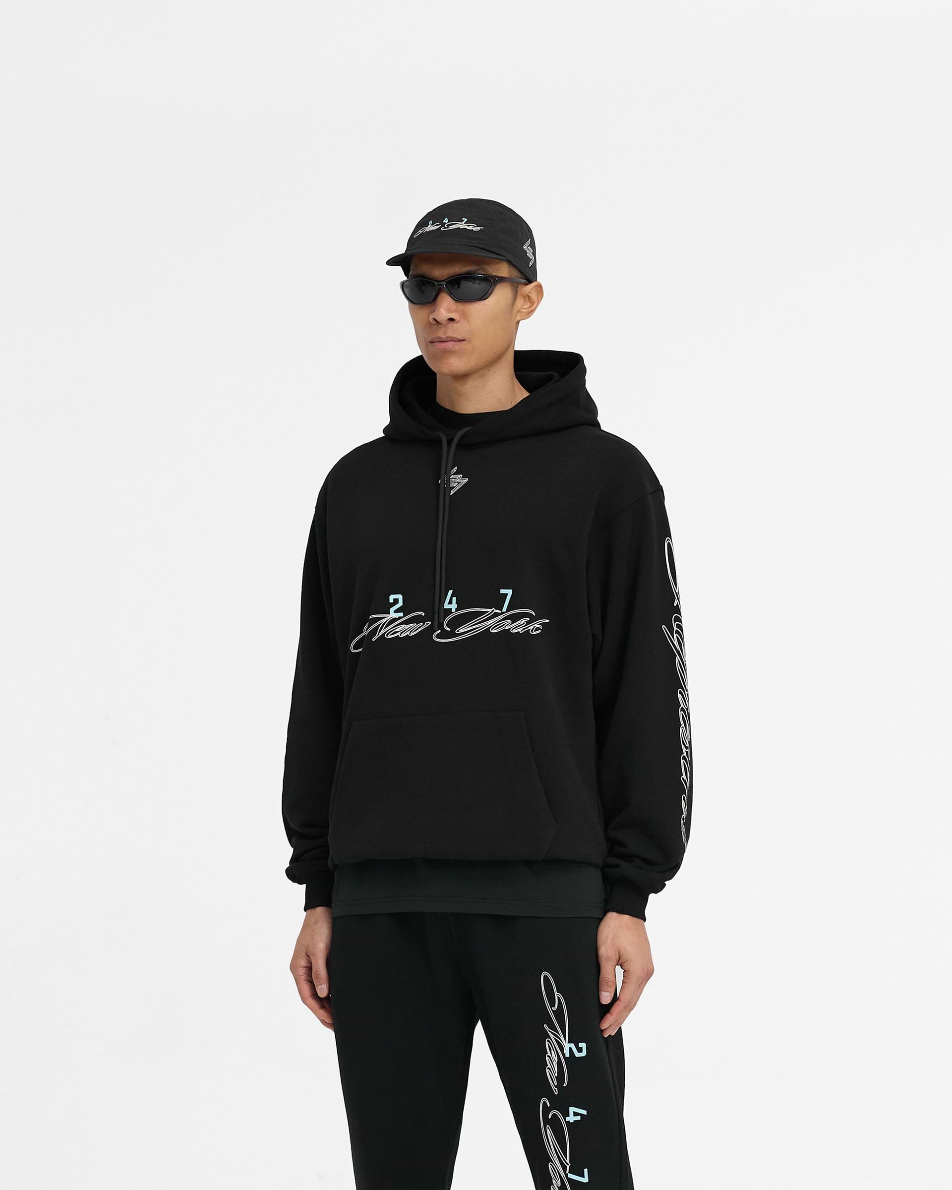 247 New York Hoodie - Noir