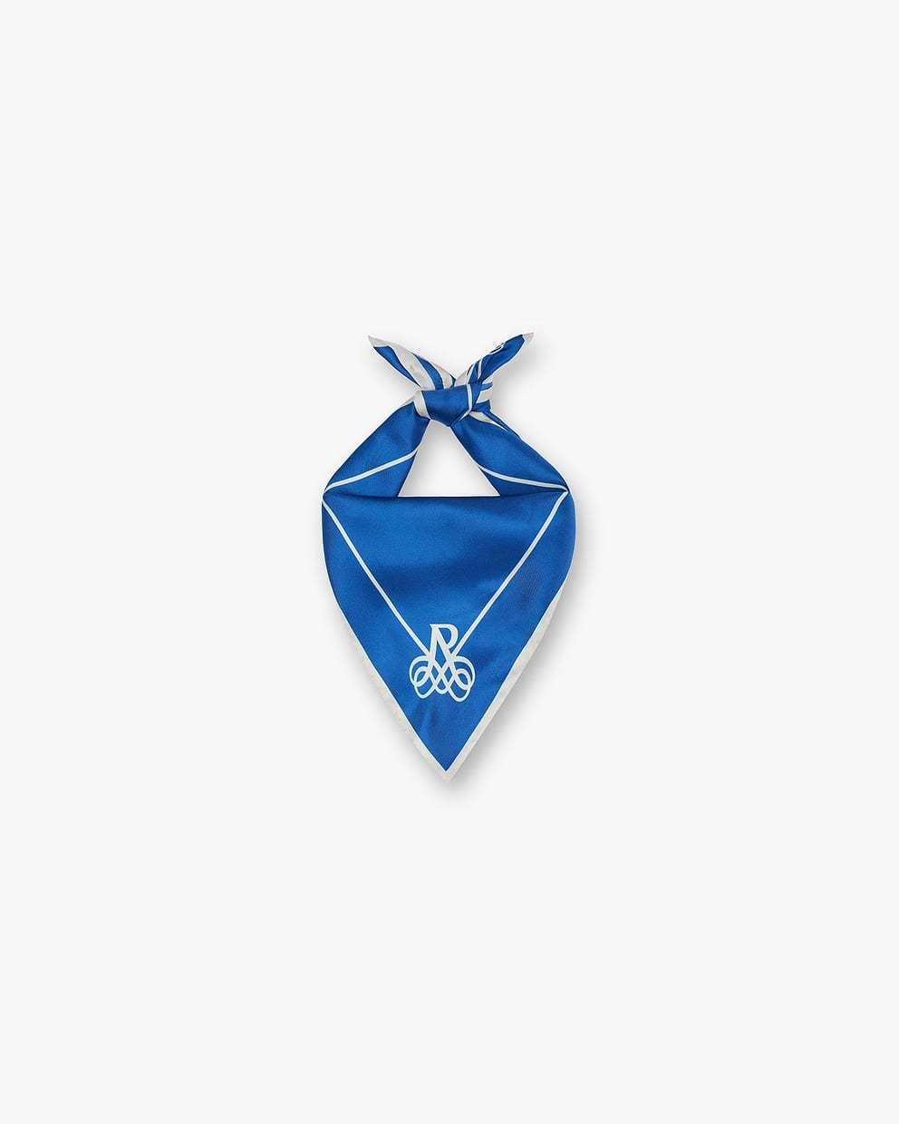 Permanent Vacation Silk Bandana - Royal Blue