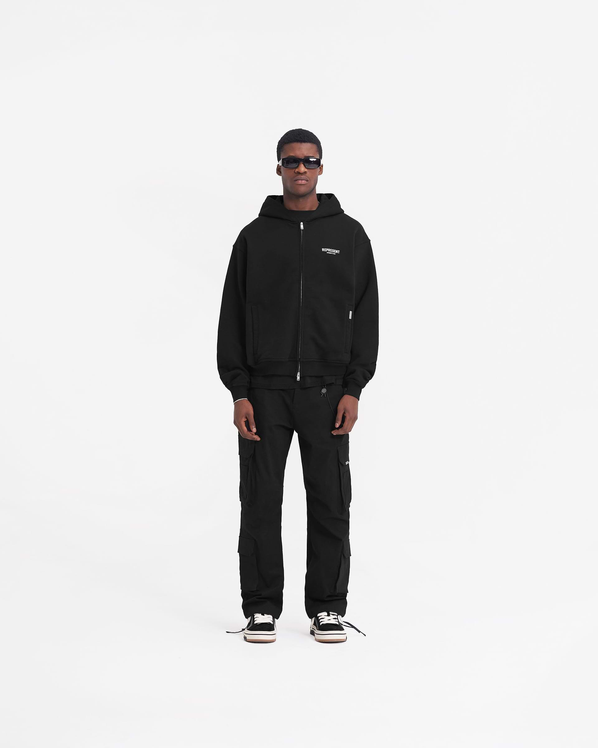 Represent Owners Club Zip Hoodie - Schwarz