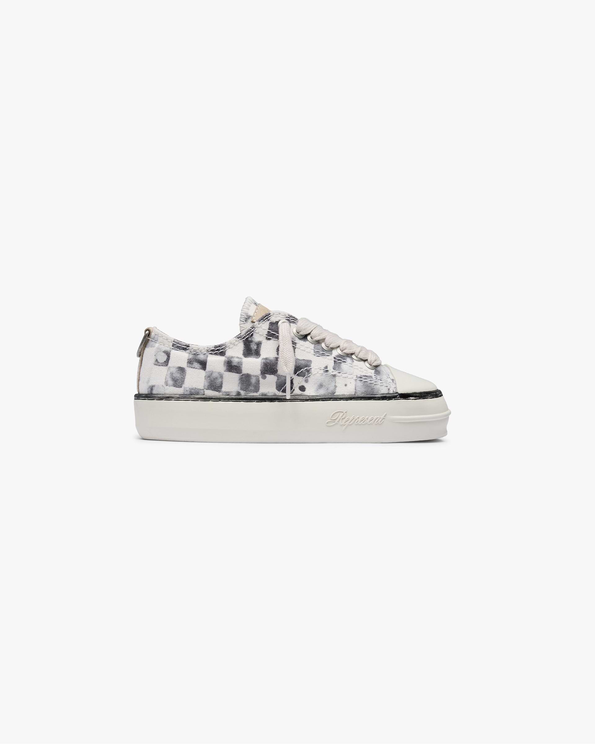 Rep-Cap - Flat White Black