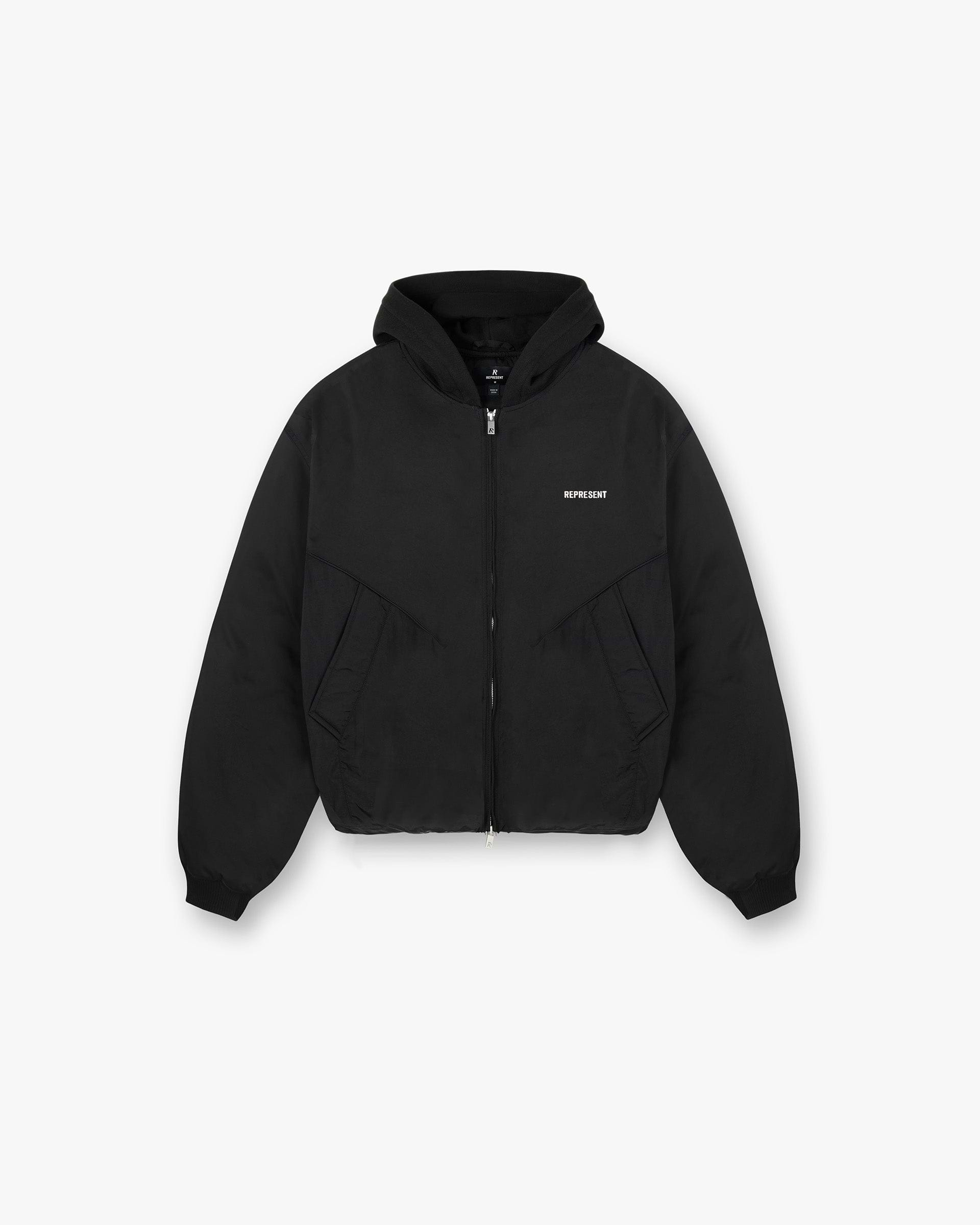 Jersey Hood Bomber - Schwarz