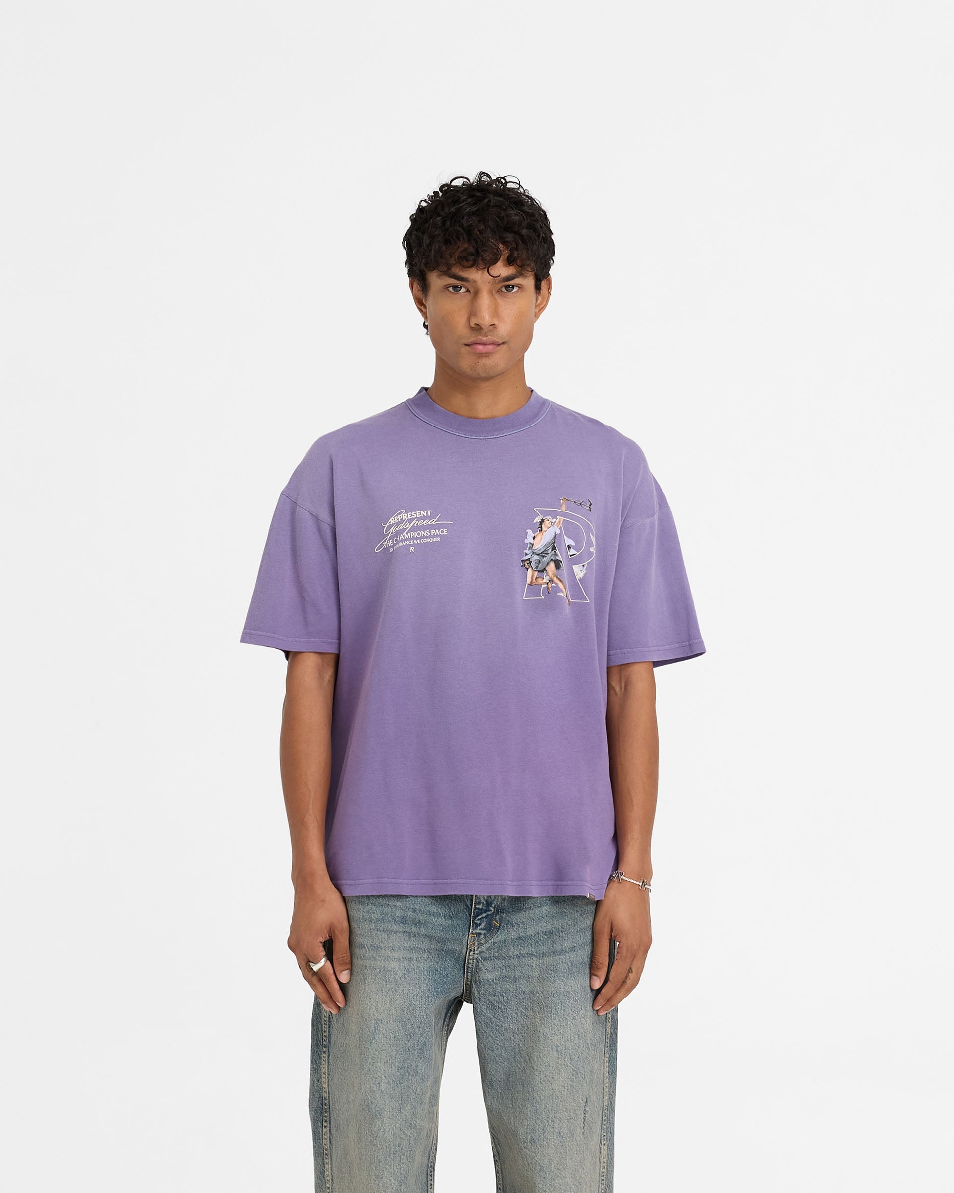 Hermes T-Shirt - Purple