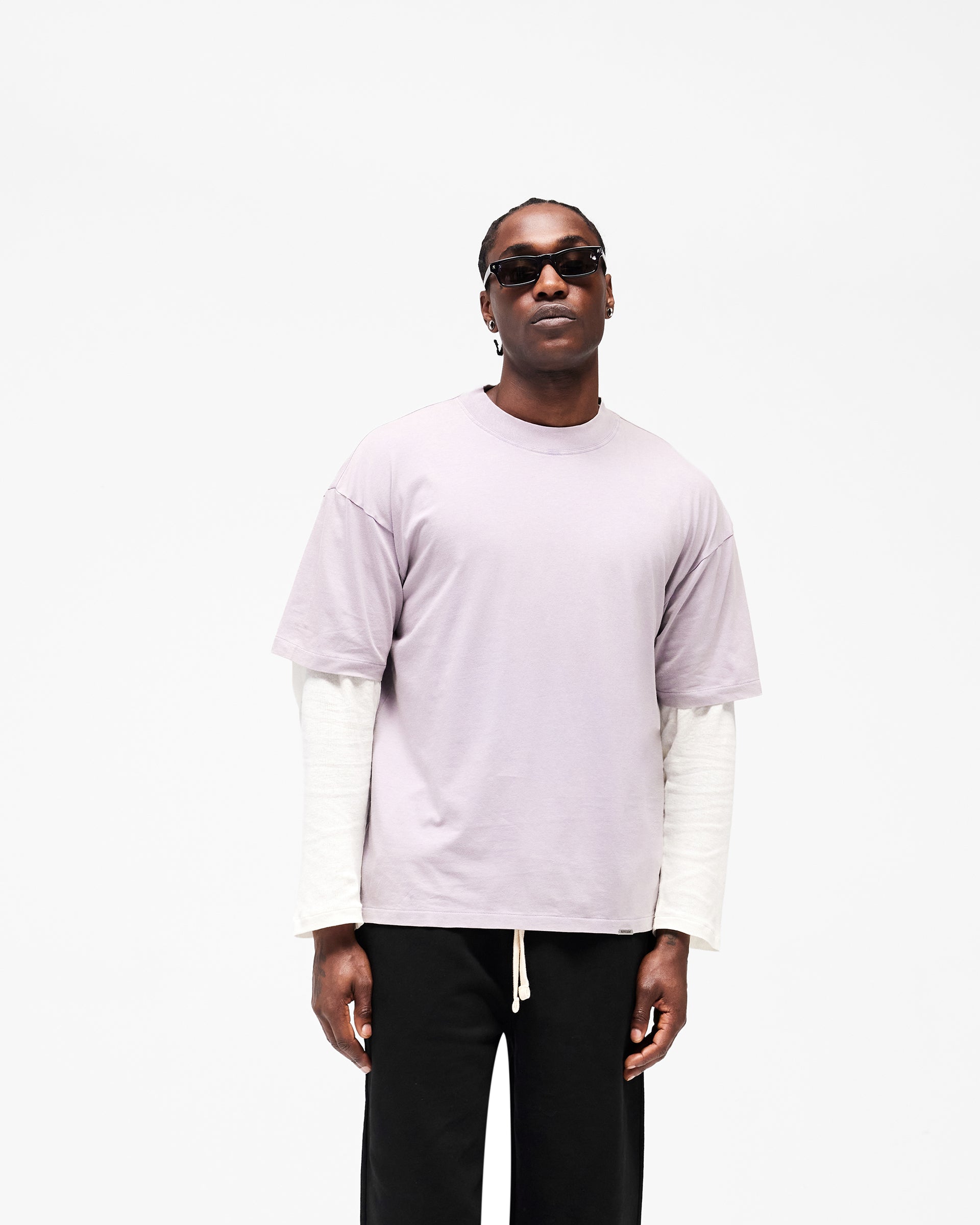 Initial Oversized T-Shirt - Mist