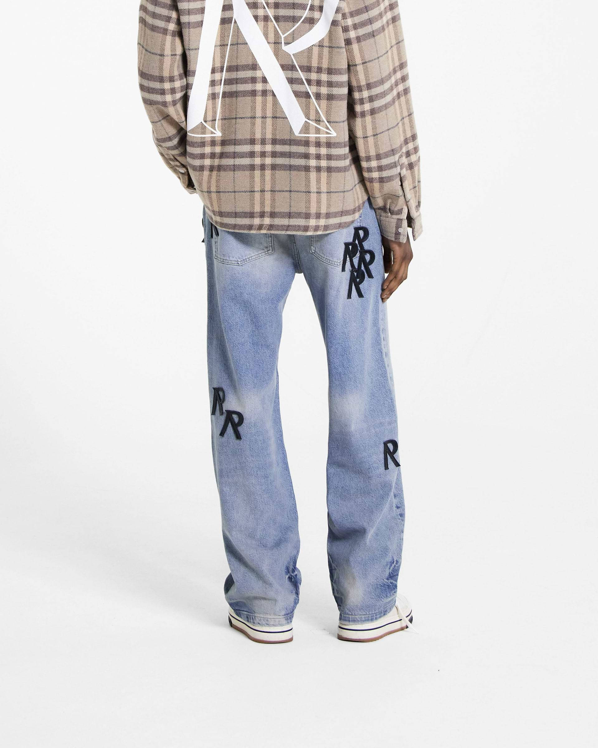 Jean baggy R3 Initial - Bleu