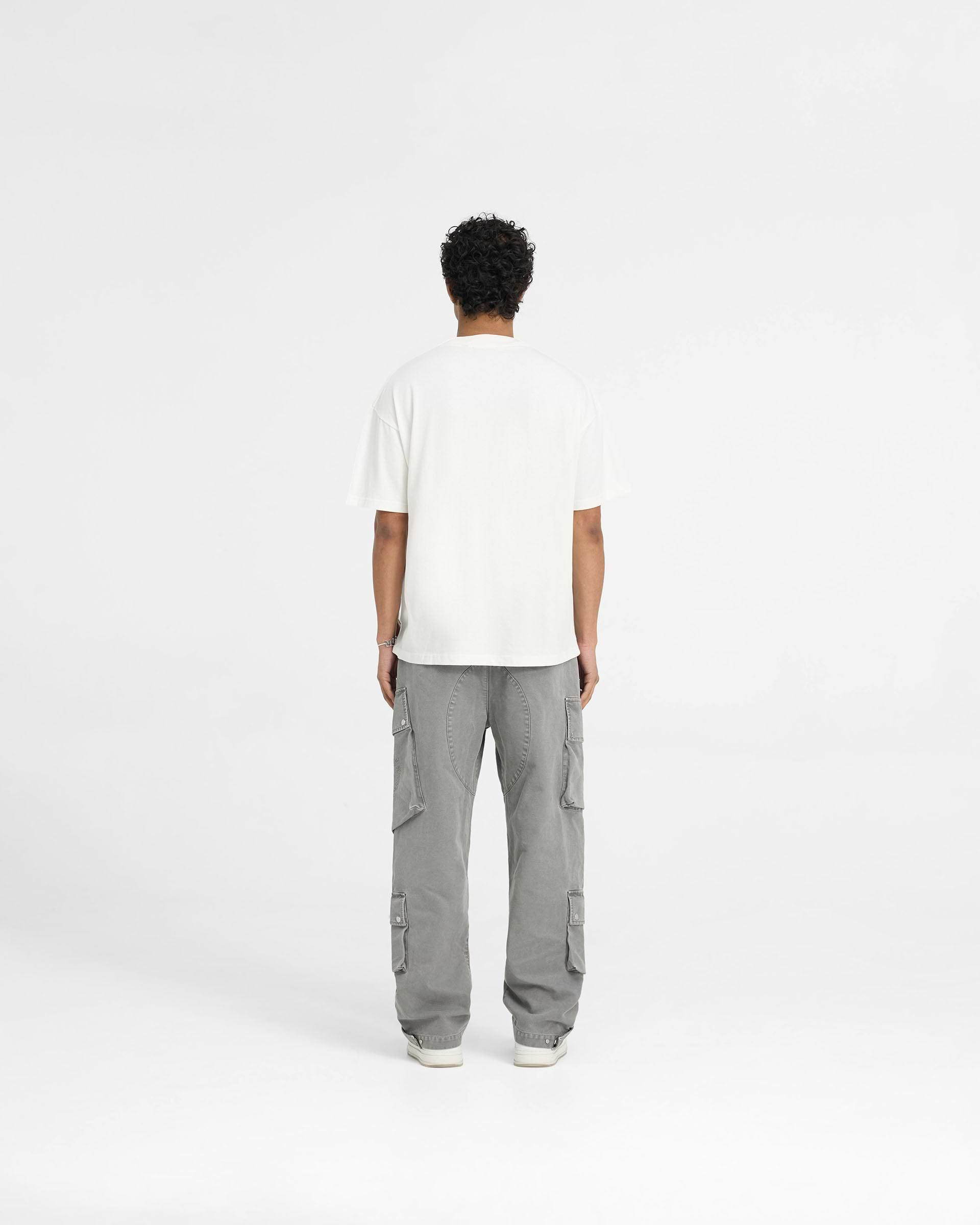 Represent X Belstaff Patch T-Shirt - Blanc cassé