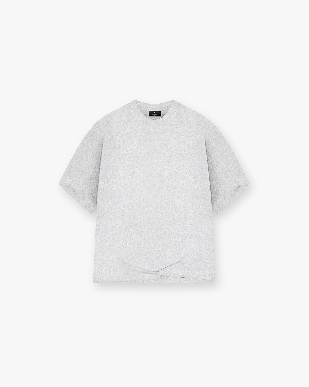 Initial Boxy T-Shirt - EISGRAU MELIERT