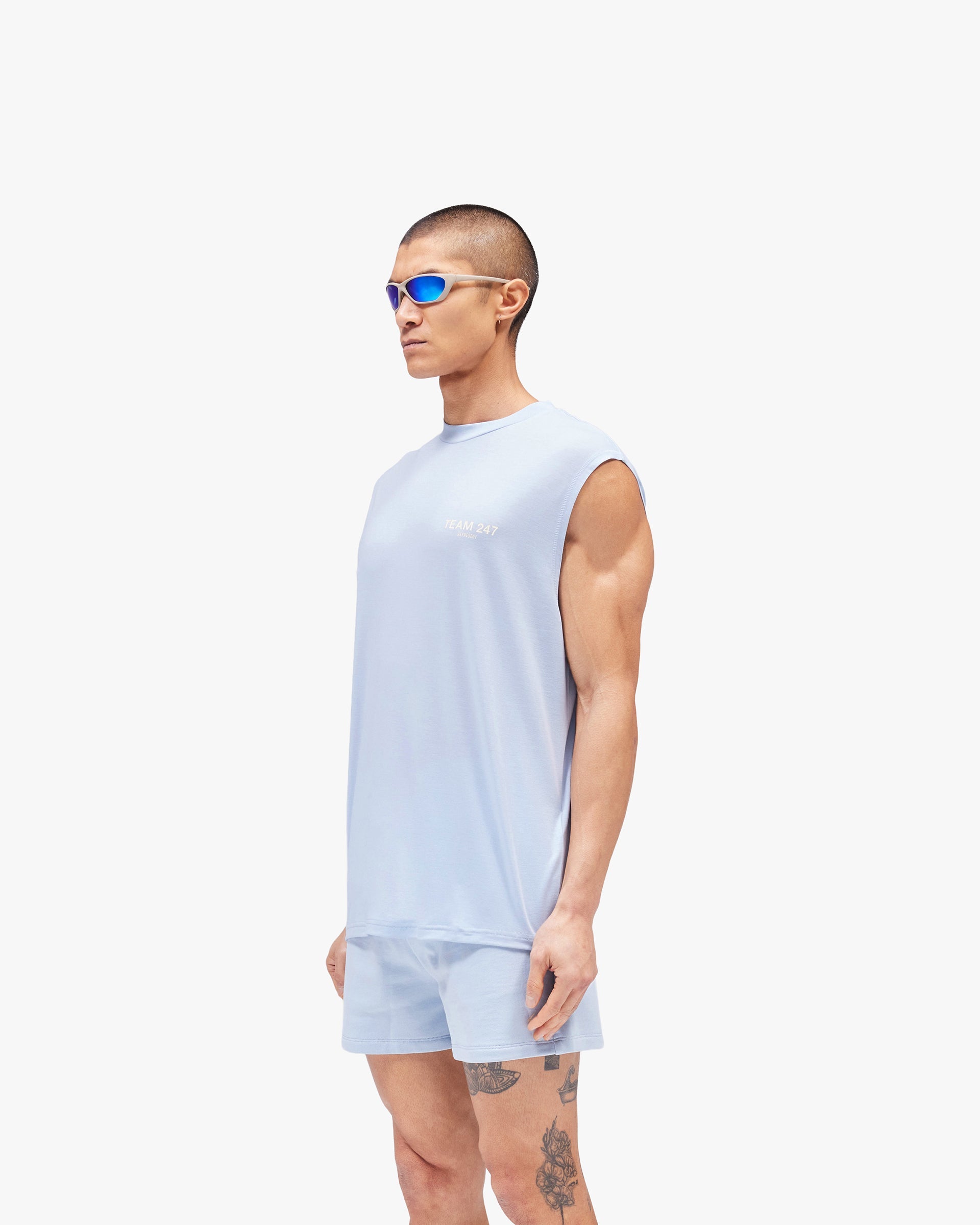 Team 247 Oversized Tank - Glacier