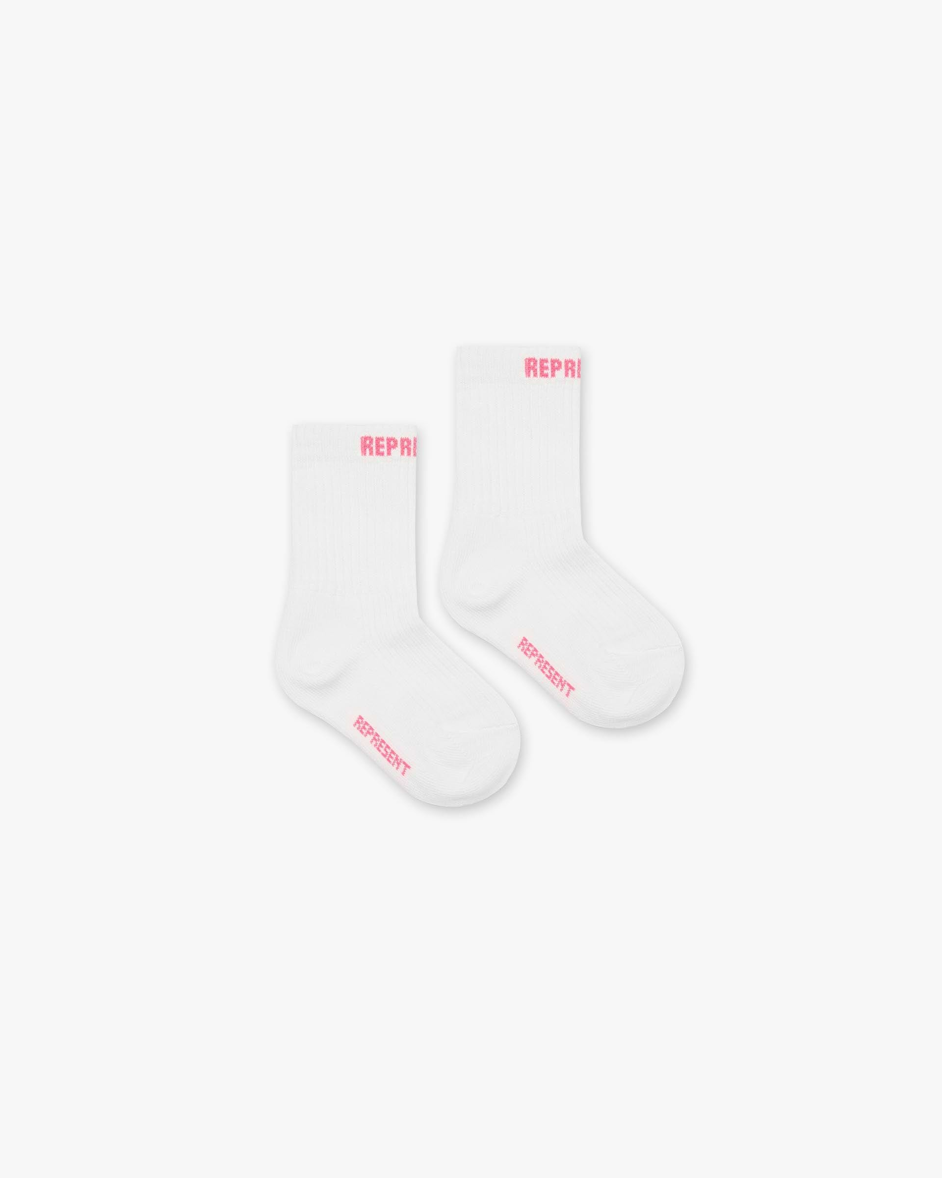 Chaussettes Represent pour Enfants - Paquet de 3 - Rose Bubblegum