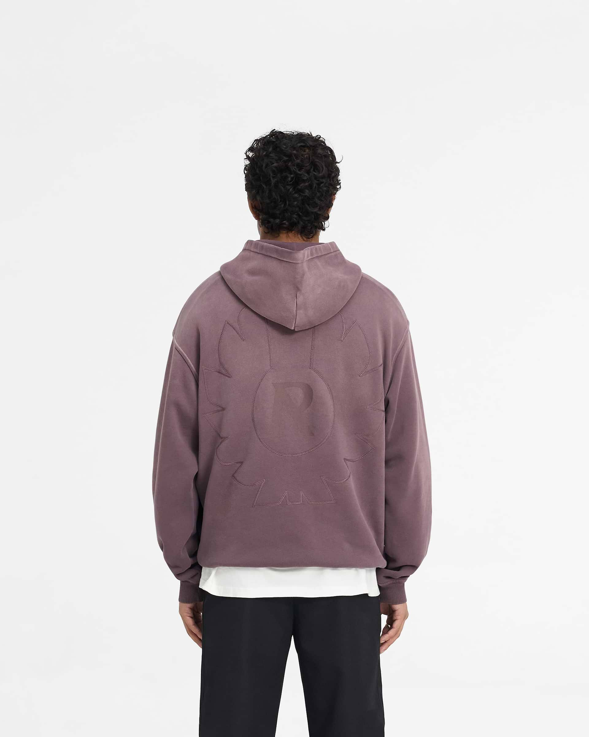 Represent X Belstaff Outline Phoenix Hoodie - Prune